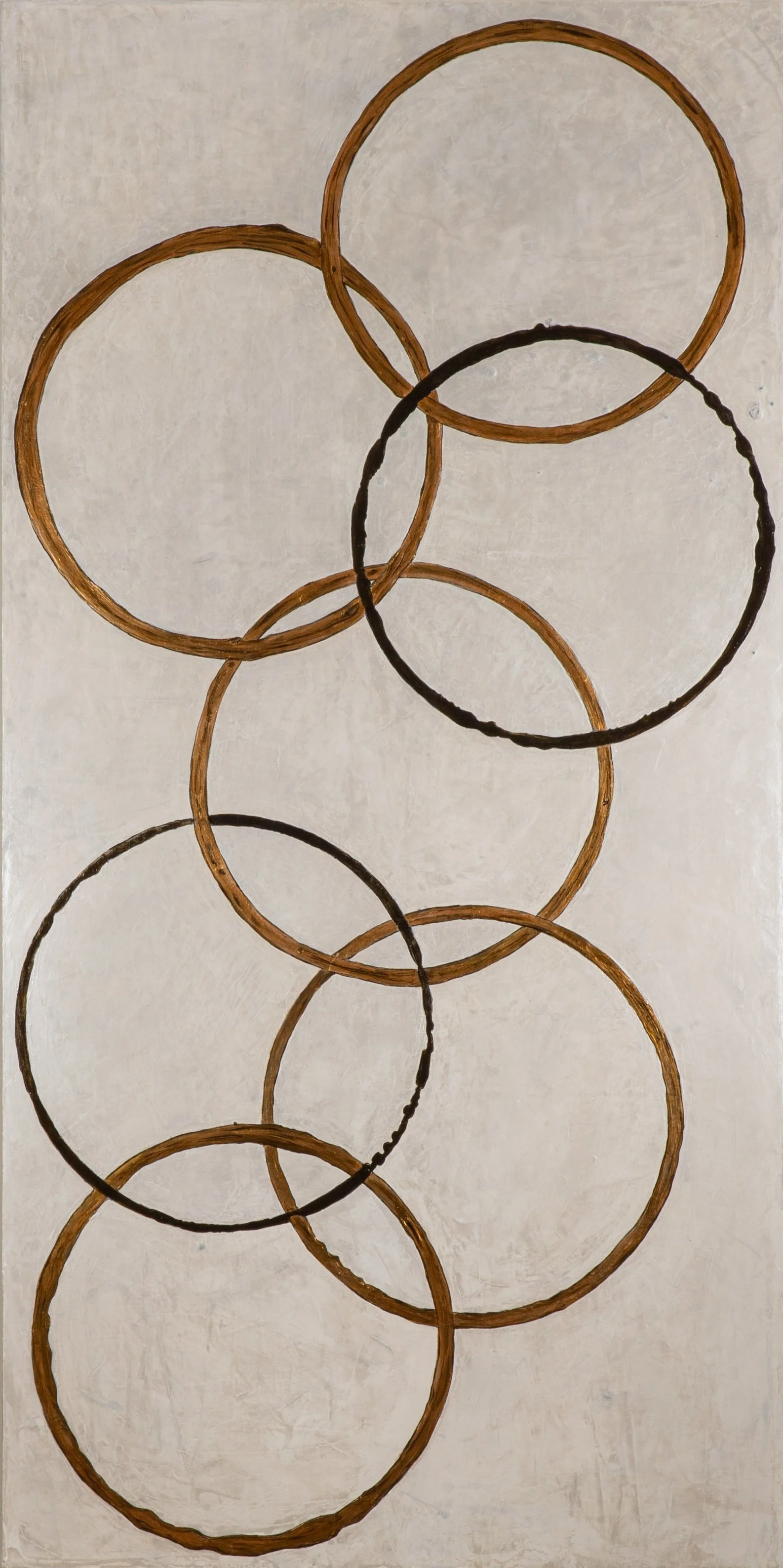  Connection, 2026 
  60" x 24" 
 Mixed Media 