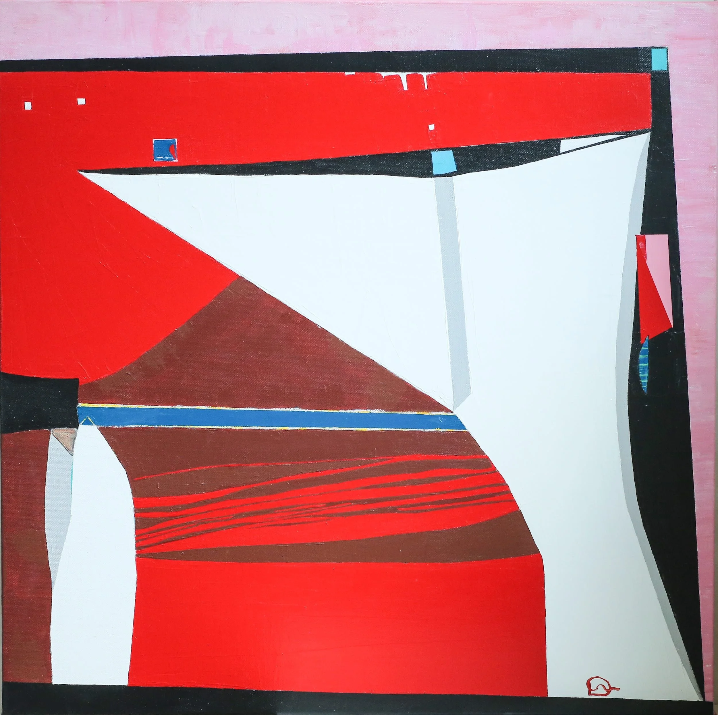  Martini, 2017 
 24" x 24" 
 Acrylic 
 Sold 