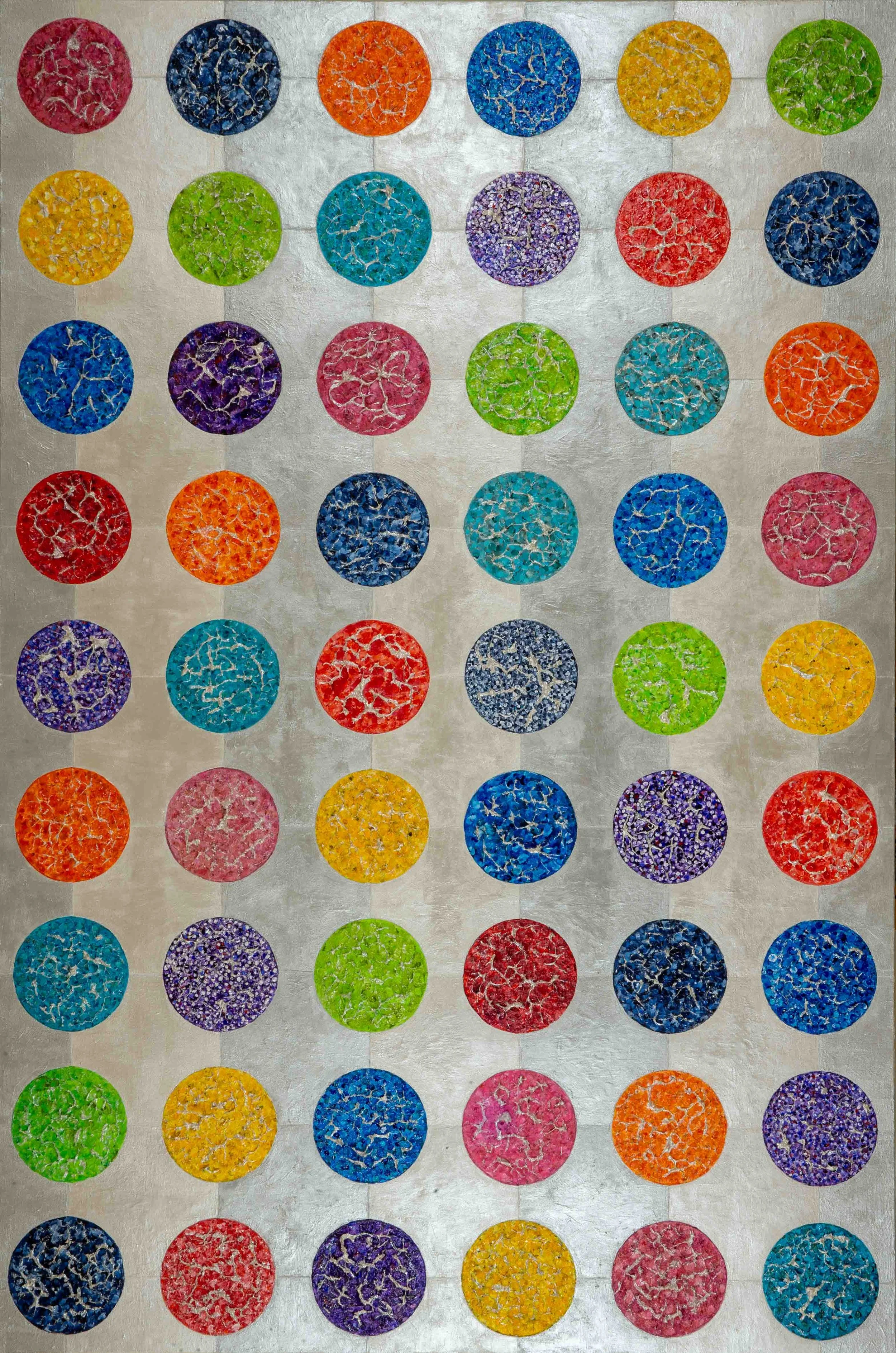  Lollipop, 2024 
 60" x 40" 
 Mixed Media 
 View In Room 
