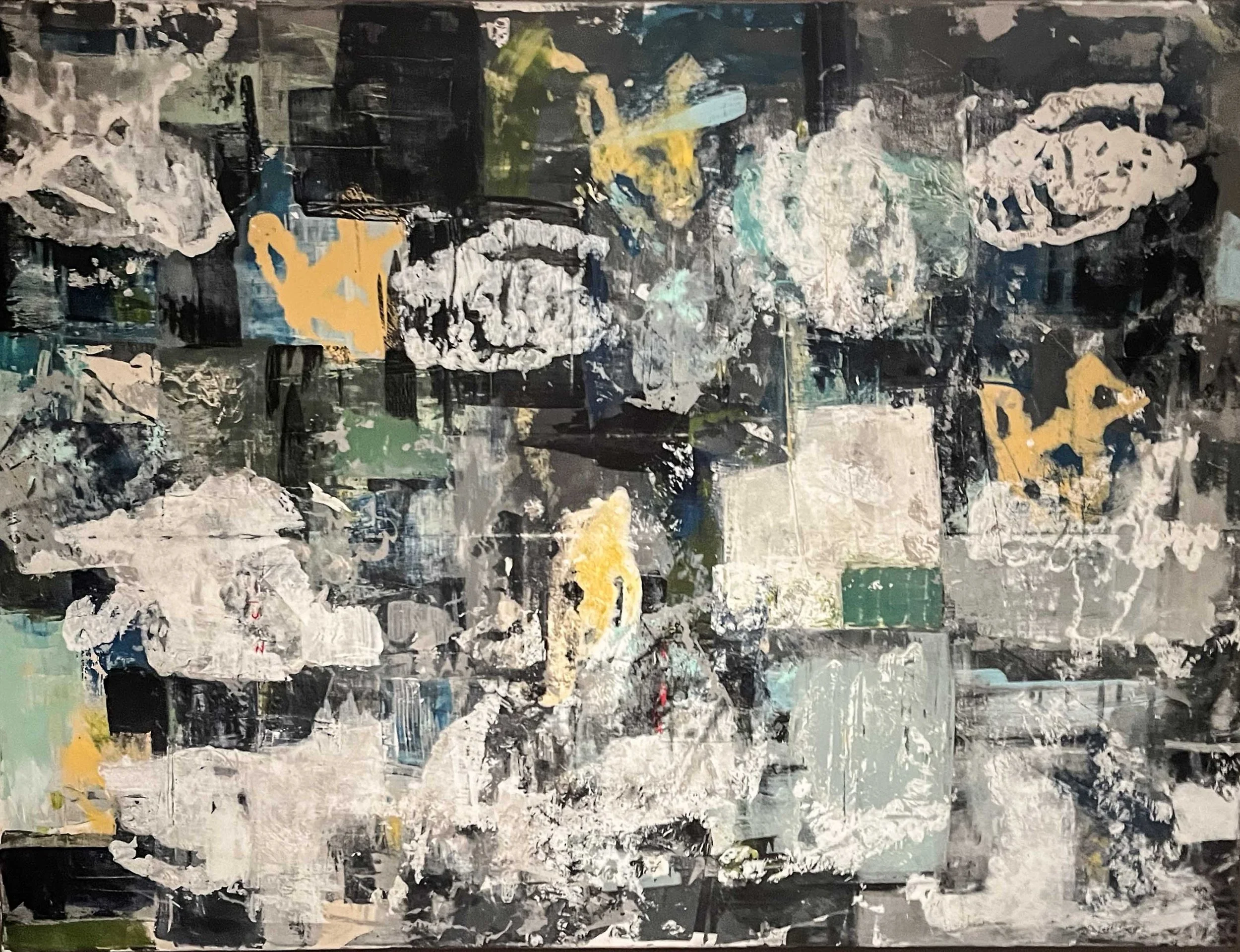  Ancient City, 2019 
 30" x 40" 
 Acrylic 
 Sold