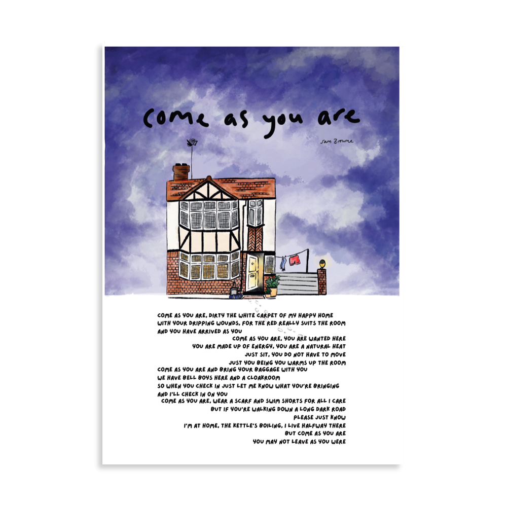 Come As You Are Print
