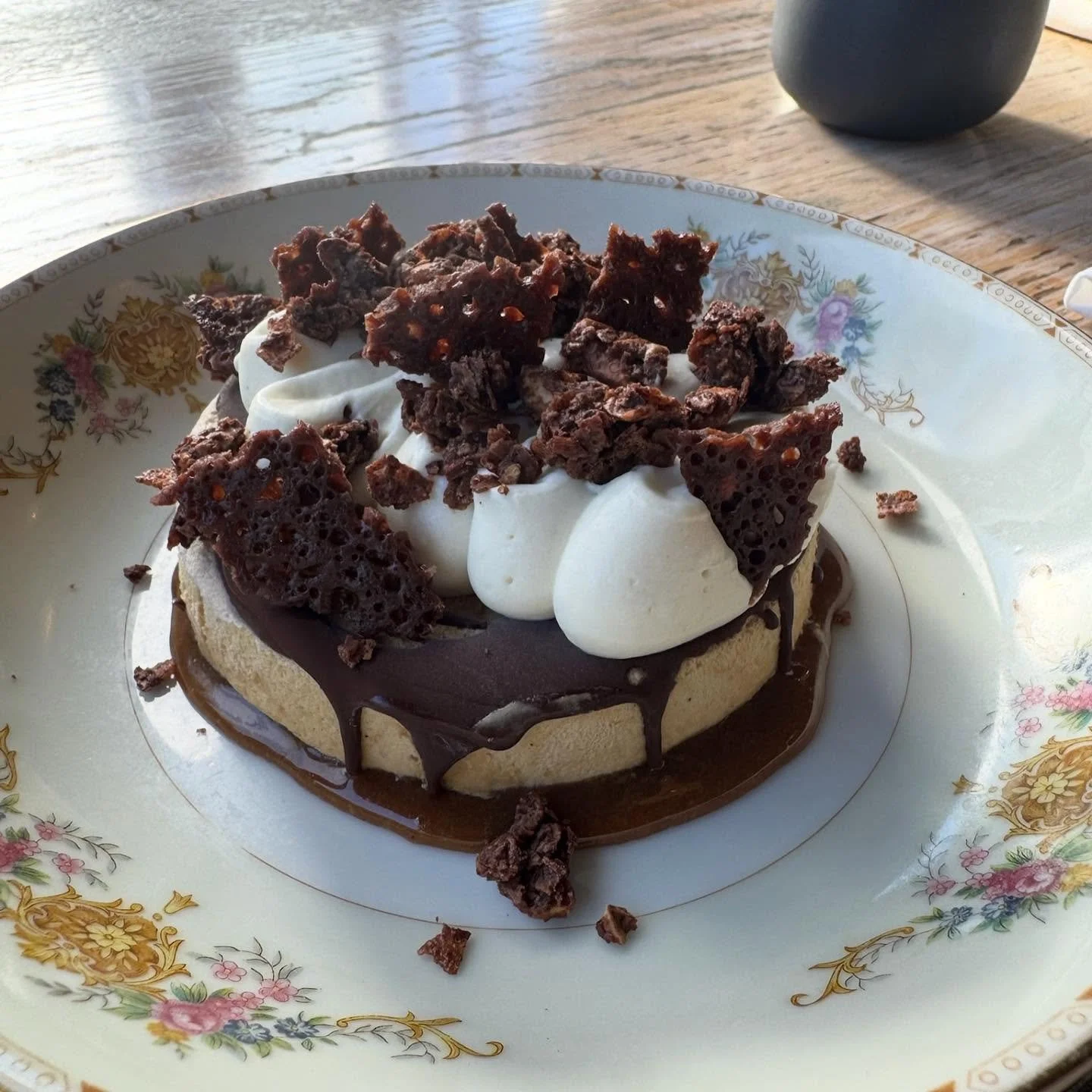 Coffee semifreddo, hazelnuts, parsnip mousse, and dark chocolate. A delicious new dessert on our fall menu. Might we suggest you pair with our house espresso martini? 🍸