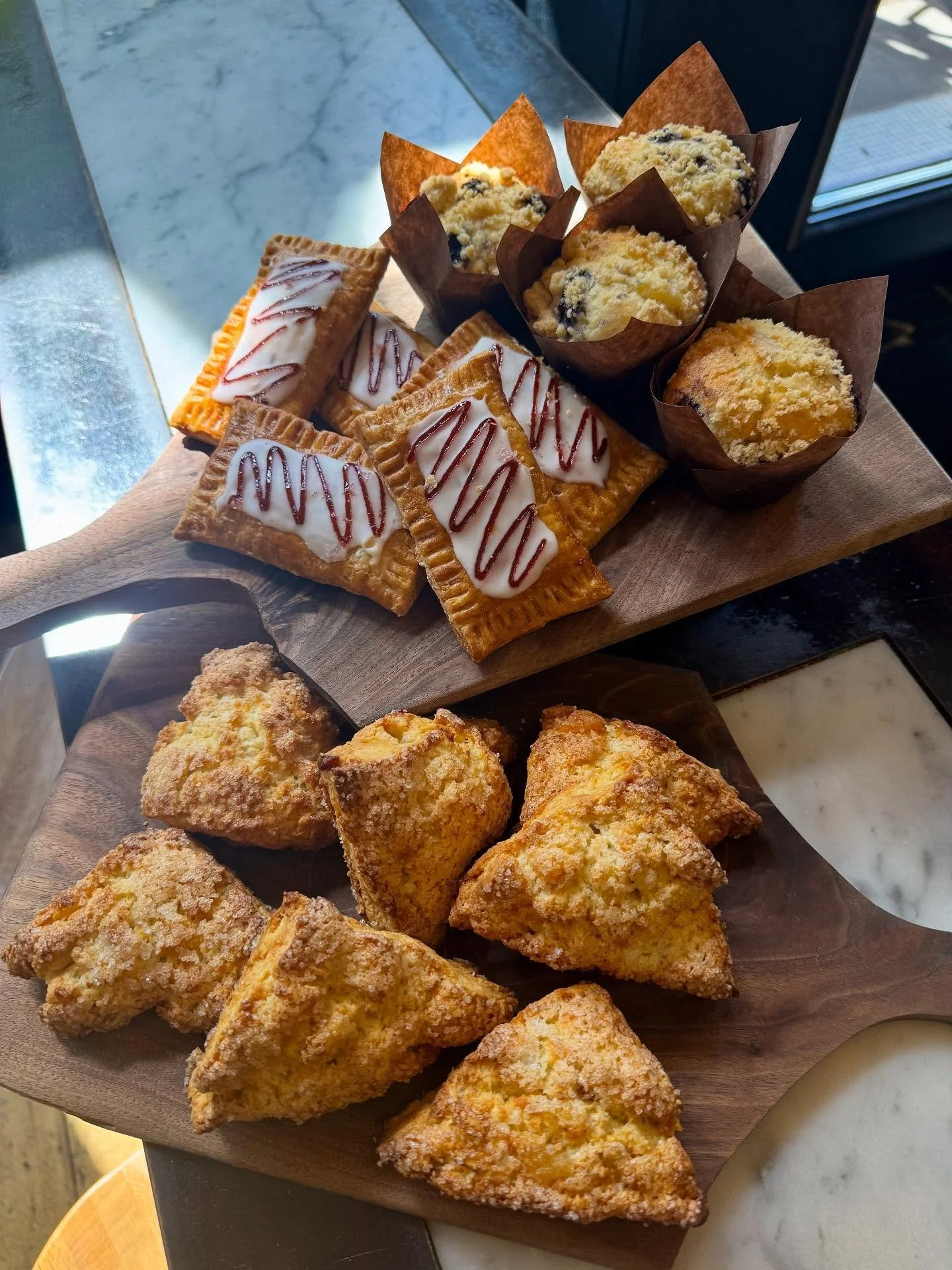 Morning gatherings are a whole lot brighter with our breakfast pastries ☀️ 

Whether you&rsquo;re gathering in our Cellar event space or ordering catering we have the perfect spread to make your guests happy. Don&rsquo;t forget to add a Joe to Go wit