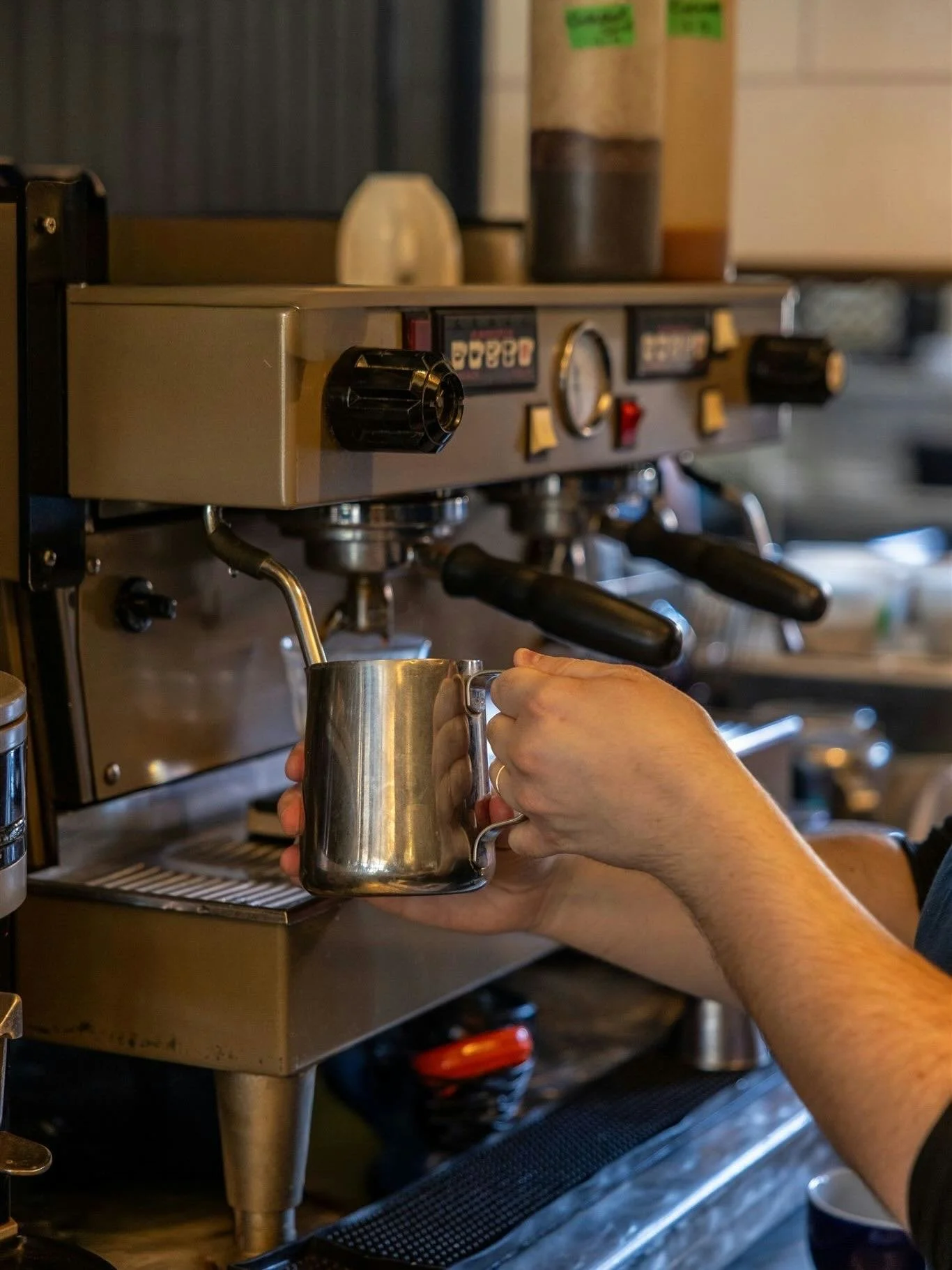 Coffee or tea, hot or iced, our baristas are ready Wednesday through Sunday with your preferred morning beverage.  Cheers to a good day!