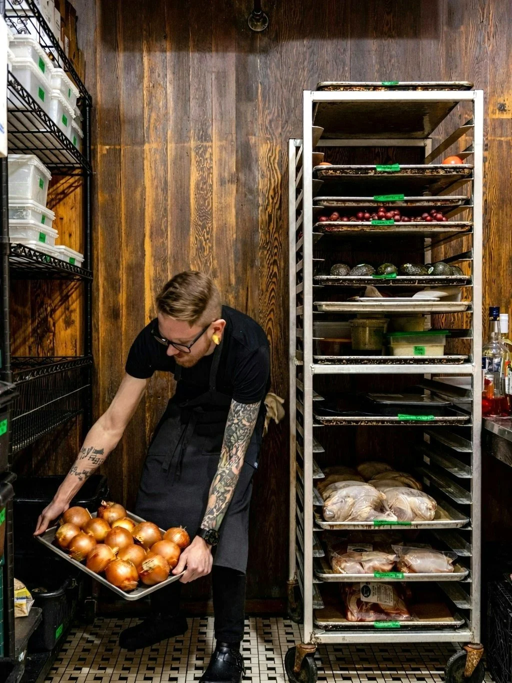 Hard working, creative, and super cool, Chef Dakota is the fearless leader of our kitchen team.  If you happen to see him hustling through the dining room, tell him how much you loved your favorite Winslow's dish.