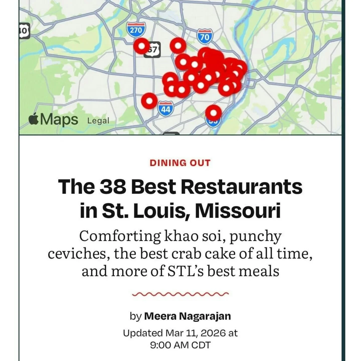 Merc&iacute; @eater for naming us one of your 38 Best Restaurants in St. Louis! Come see why they did. 👀