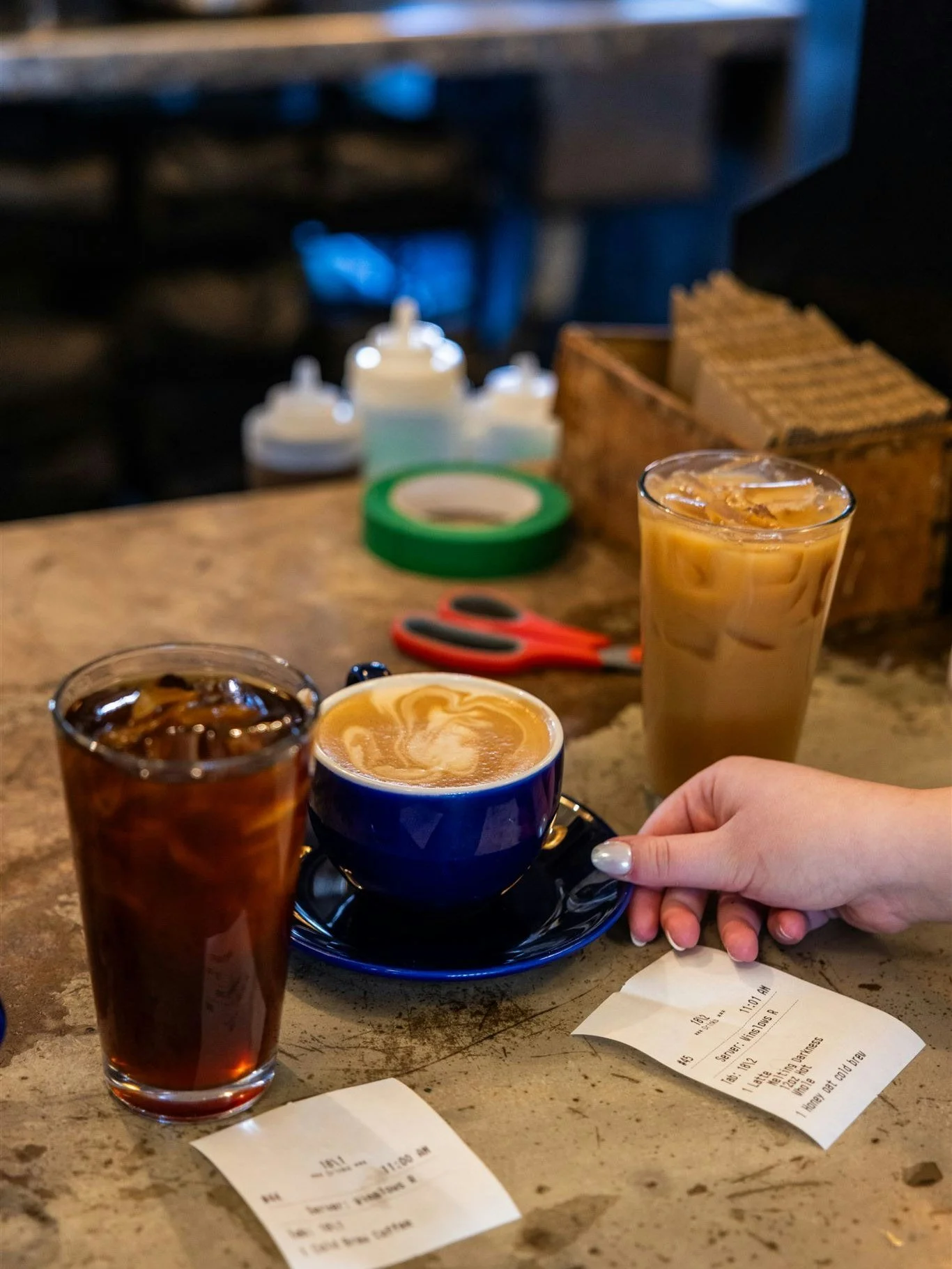 Whatever the weather, whatever your preference - come get your @sumpcoffee fix at Winslow's.