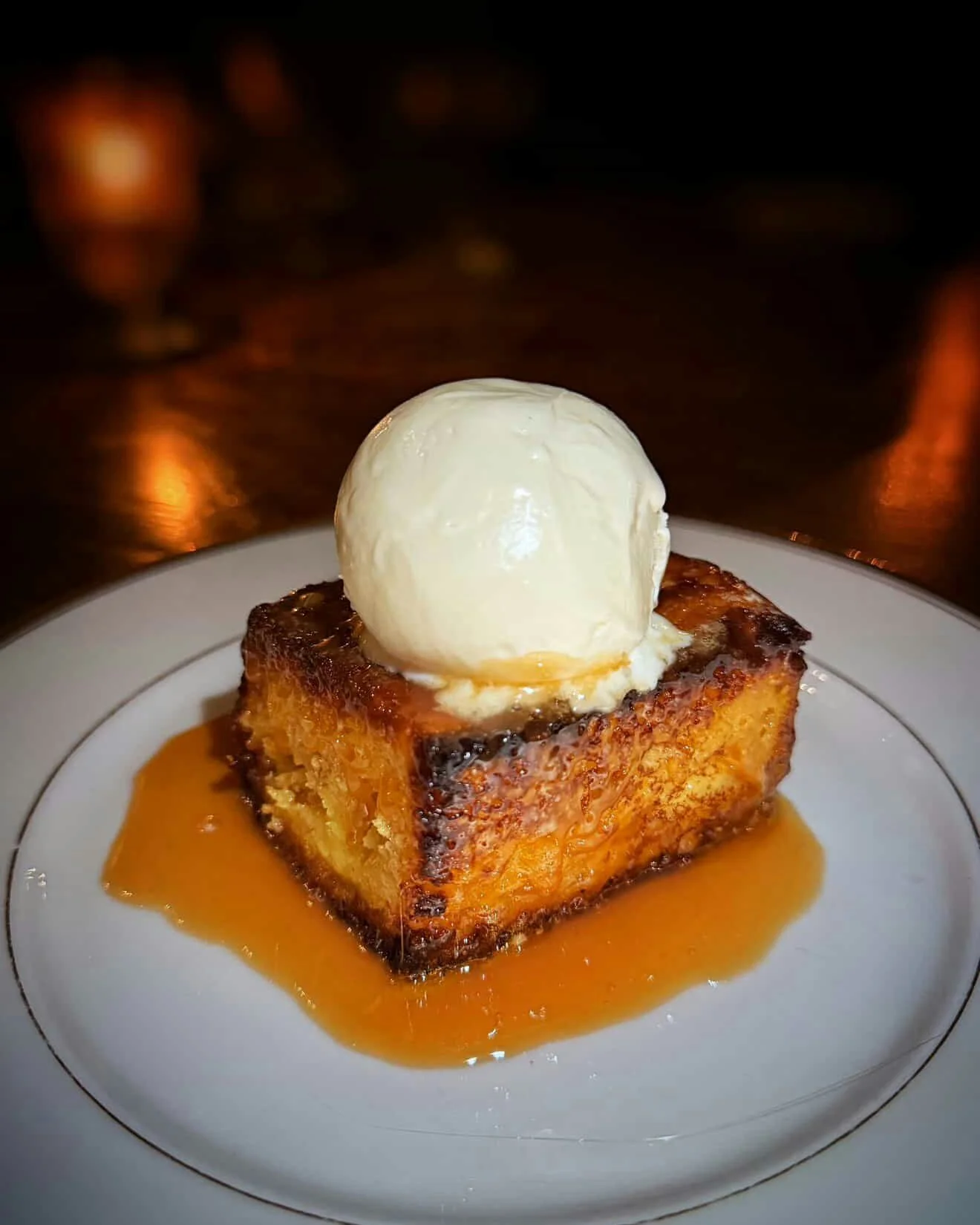 Salty, sweet, crunchy, soft, hot, cold. Somehow all of these elements coexist in one beautiful dessert.  Our Pain Perdu is truly a classic. Don&rsquo;t miss the opportunity to savor it. Reservations are available on through May 30; link is in our bio