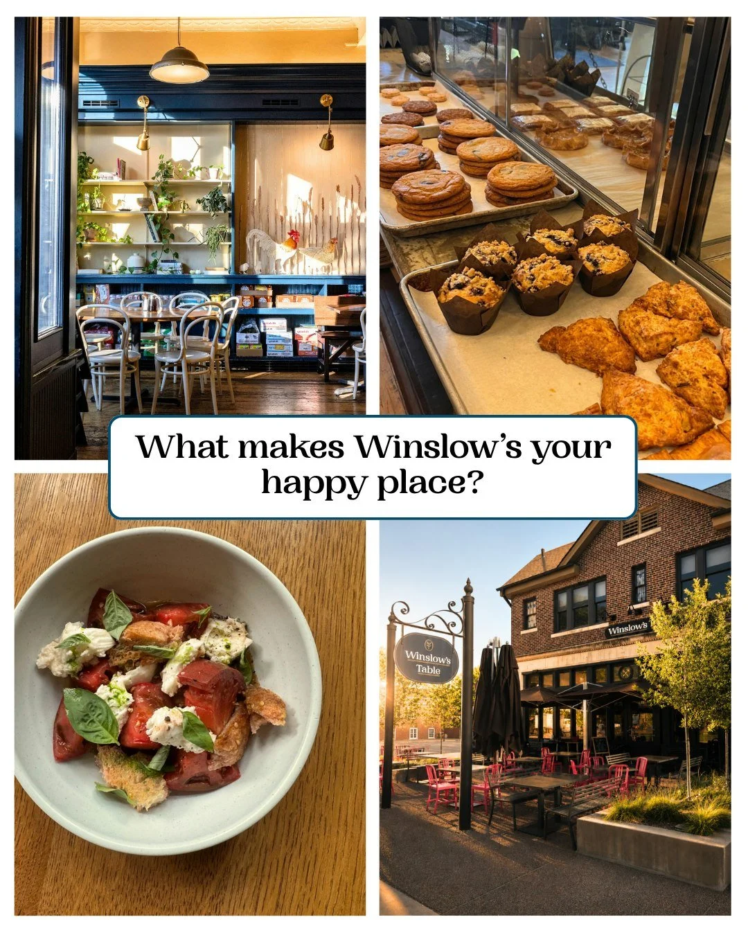 Make Winslow's even more happy.  Become a Winslow's Loyalty Member to receive points and earn rewards.  Visit on Tuesday's for double points!  Sign up link in bio.