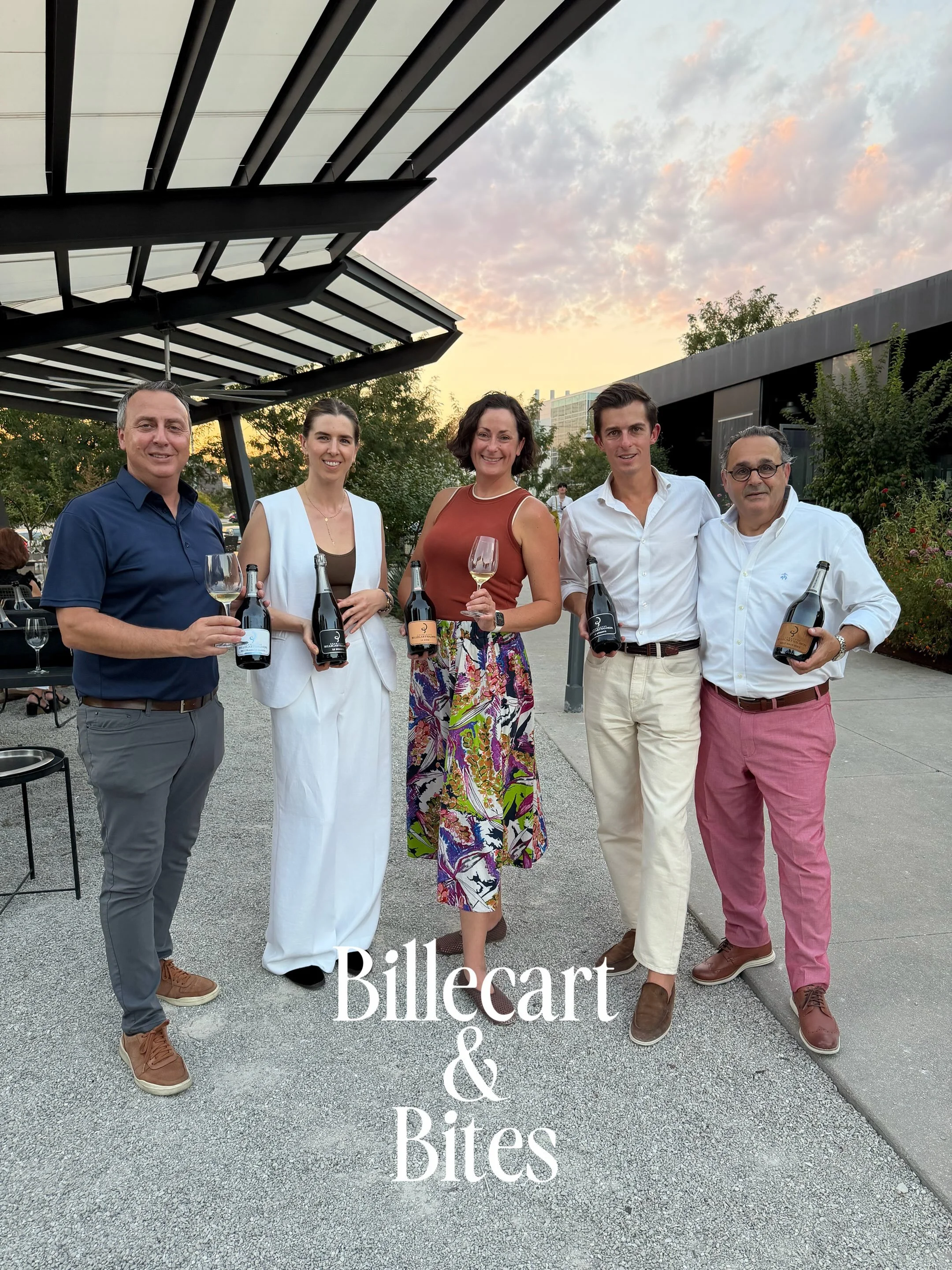 Champagne is the perfect remedy for a hot summer night. Cheers to a fantastic evening with @champagne_billecart_salmon in the Vicia Wine Garden for Billecart &amp; Bites 🍾

We were honored to welcome back our friend @clement_b_s for a one-night-only