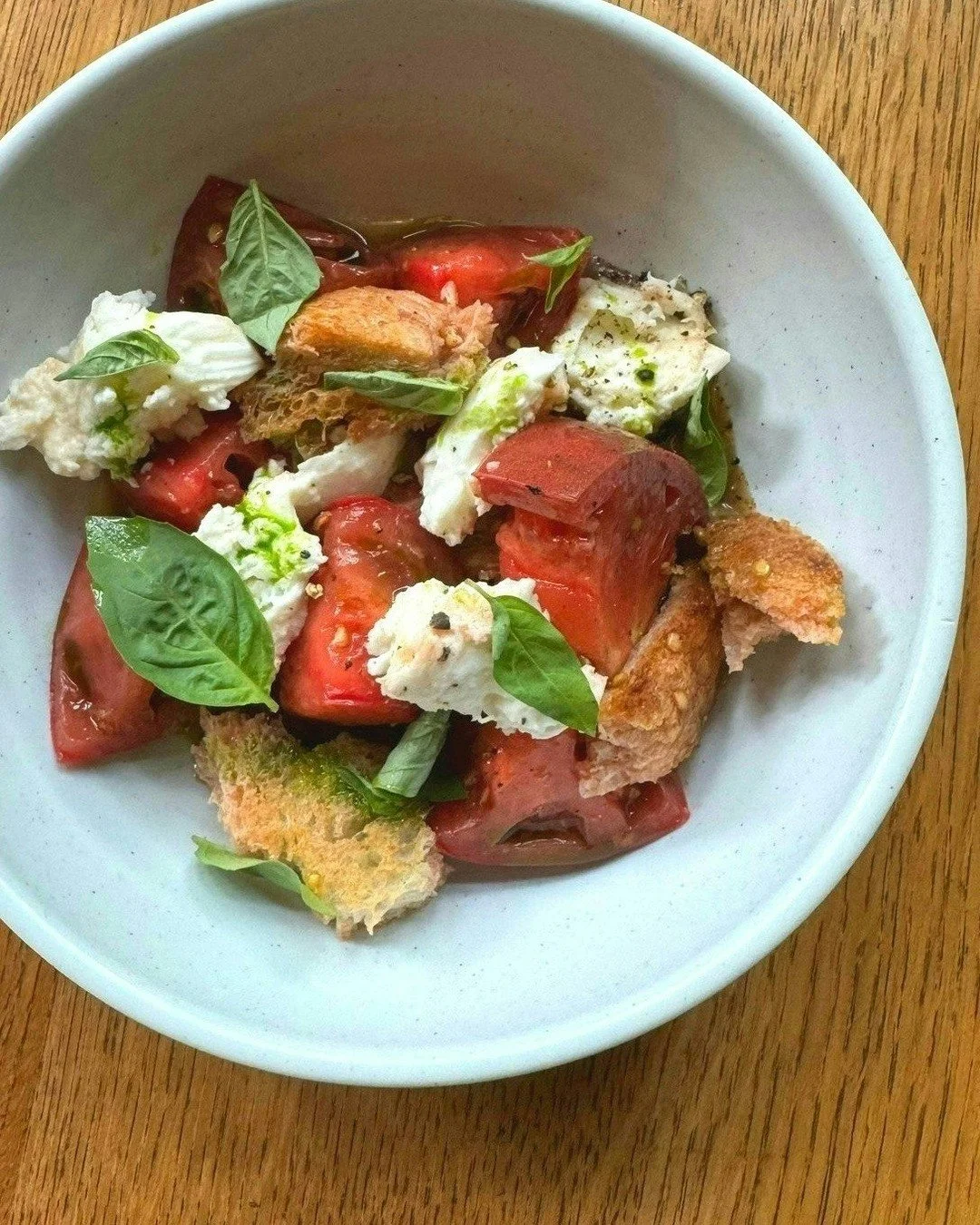Pick your two favorites to make the Half &amp; Half lunch that's just right for you. Hurry to get your last taste of late summer produce. 🍅 🌽 (Hint, hint- Menu changes are coming soon!) Order link in bio.