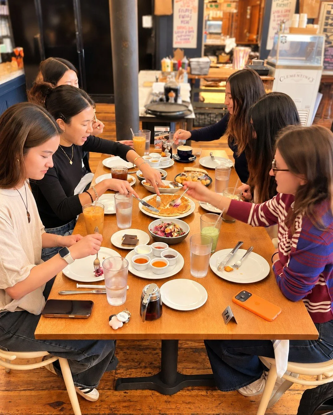 Winslow's Table: available every day that you are. Gather your group and come in today!