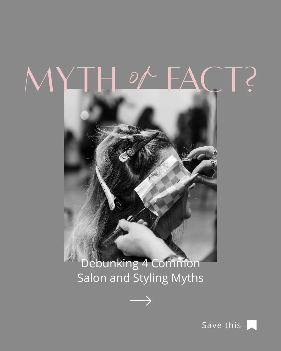Save this one for your next client! 💇&zwj;♀️

There are always lots of myths out there, let's set them straight! 👀

Hit the follow button and let&rsquo;s do this together. 
&bull;
#inthechair #meraki #salontips #entrepenuer #business #lasvegassalon