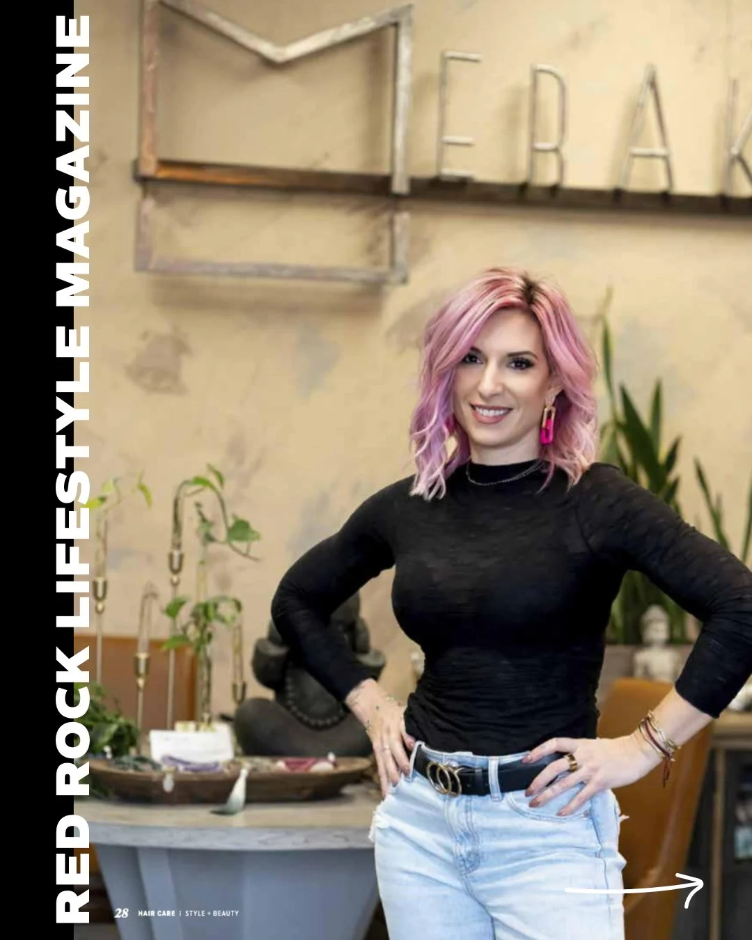 "Real hair health starts on the inside." - Crystal 🤍

So many factors go into your hair health. Lifestyle, diet, products... find out more in this article published by @redrockcitylifestyle 🙌🏼
&bull;
#inthechair #meraki #salontips #entre