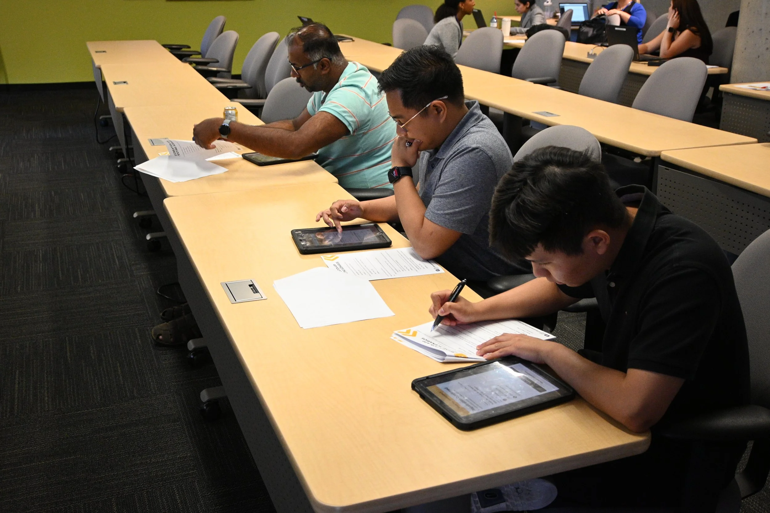 Recreation app testing focus group