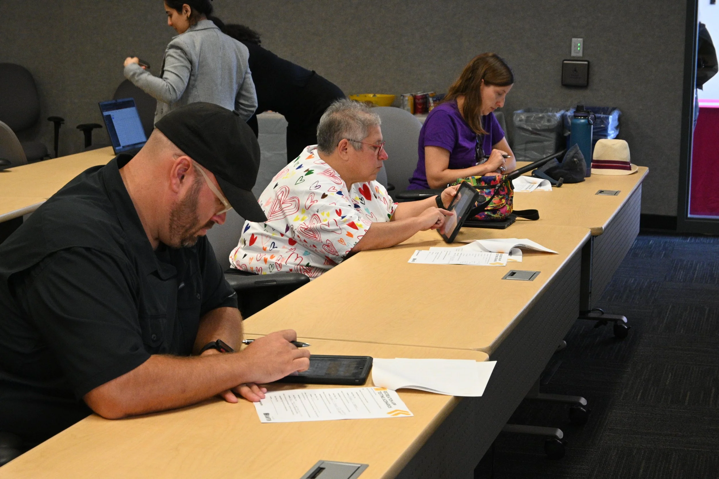 Recreation app testing focus group