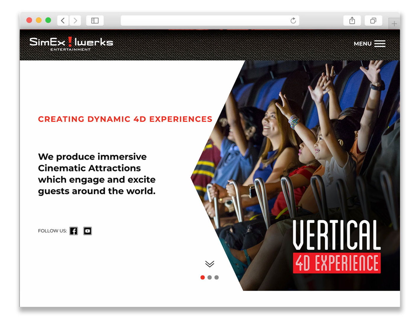 SimEx homepage from 2018