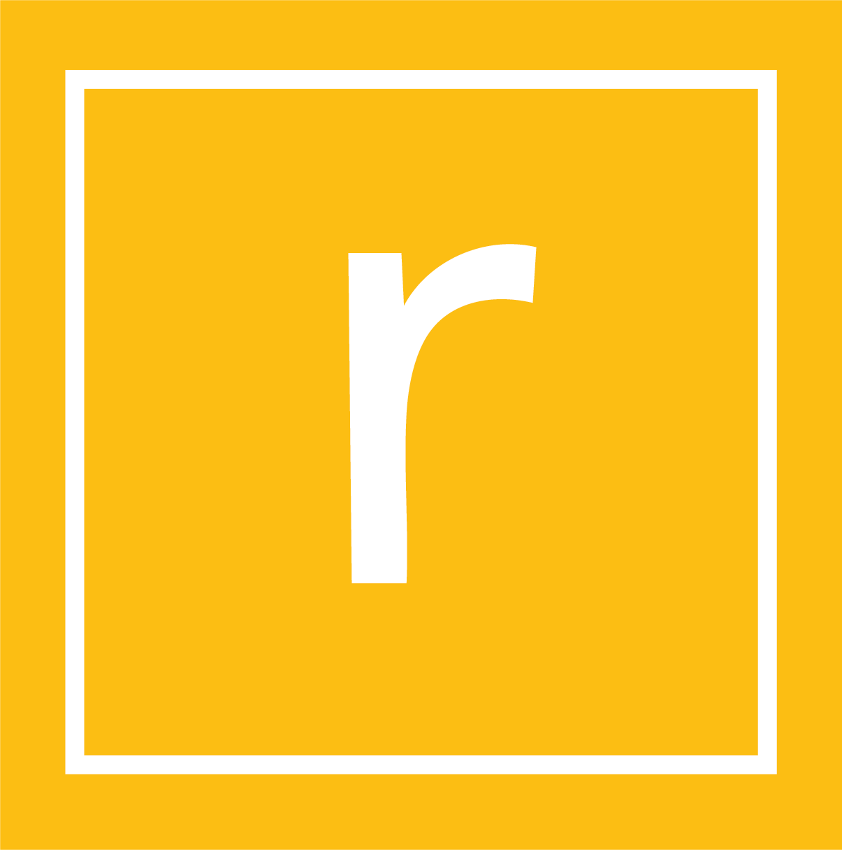 Final app icon in yellow