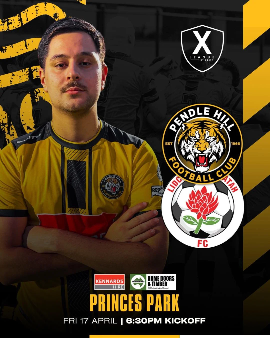 Round 2!

A quick turnaround after Tuesday night sees the boys back in action, taking on Lidcombe at Princes Park this Friday (April 17) with a 6:30pm kickoff.

Plenty of positives to build on from the second half &mdash; now it&rsquo;s about carryin