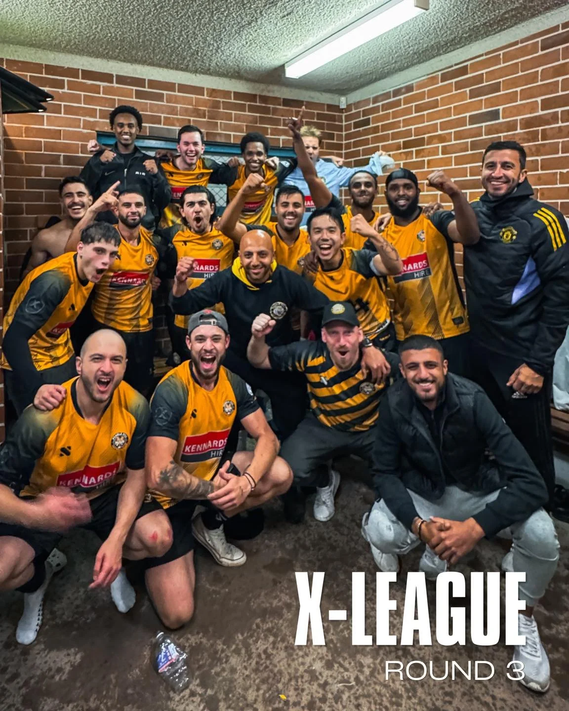 X-League after their victory against Holroyd in Round 3.