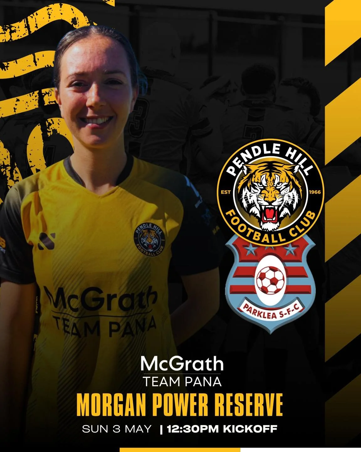 Today! 

Our AAW take on Parklea to try and make it three wins in a row. 

📅 Sunday. May 3
📍 Morgan Power Reserve