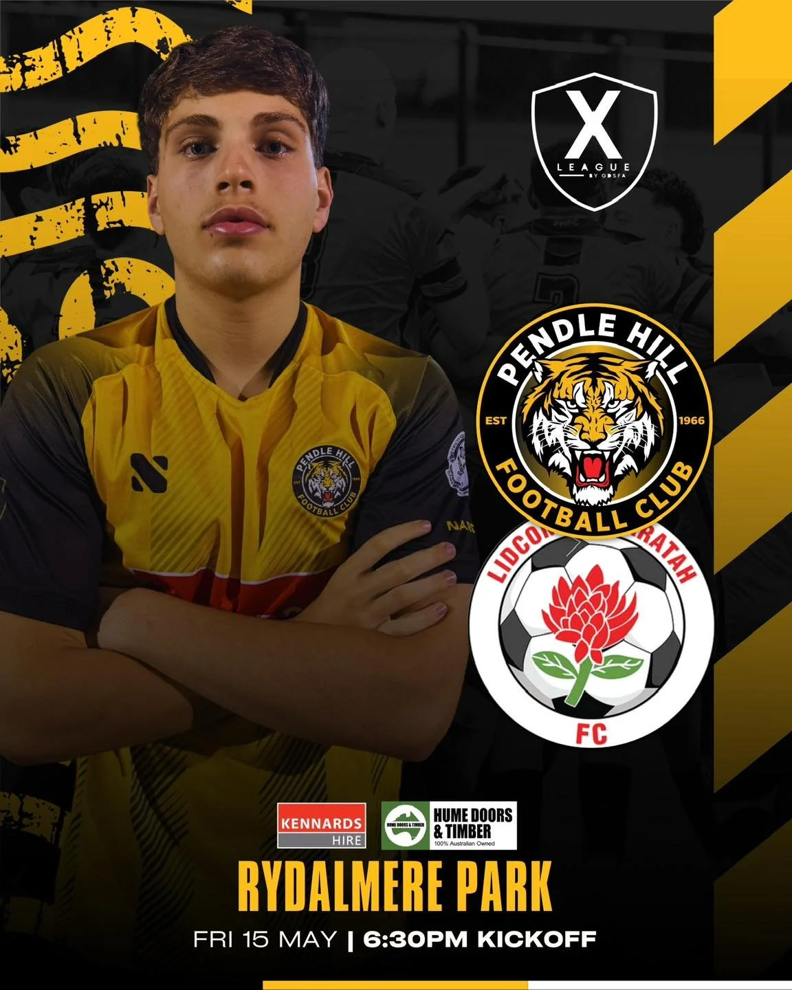 X-League Round 5 vs Lidcombe White ⚽️

After a big win last week the boys look to make it 4 wins in a row this Friday night against Lidcombe in away game.

🕡 Kick off: 6:30pm
📍 Rydalmere Park (Field 1)

Get down there and support the boys