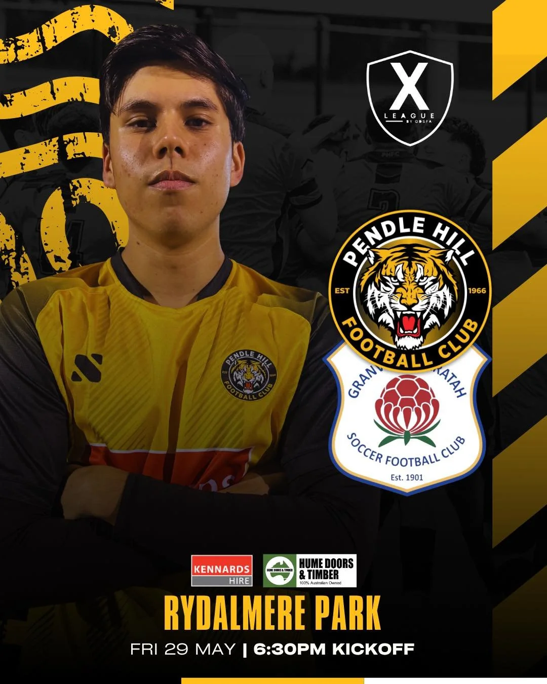 X-League Round 8 

Friday night football is back as the boys hit the road looking to bounce back against Granville Waratah at Rydalmere Park. 💪

🆚 Granville Waratah
📍 Rydalmere Park
🕡 6:30PM Kick Off
📅 29 May Friday Night

Get down and support t