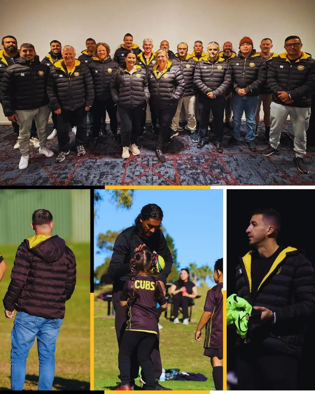 Celebrating the people behind the Club!

Look at our coaches, managers and volunteers looking splendid in their special edition Pendle Hill FC puffer jackets!

As part of our 60th Anniversary celebrations, we&rsquo;re proud to have provided every coa