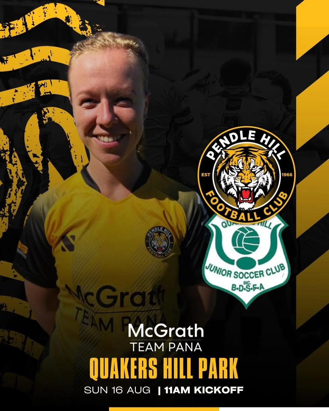 The girls will take on Quakers Hill this Sunday and a win means finals football for the girls. 

After a great season and a great end of season form shown the girls look to secure that spot. 

Get down there and get behind the girls!