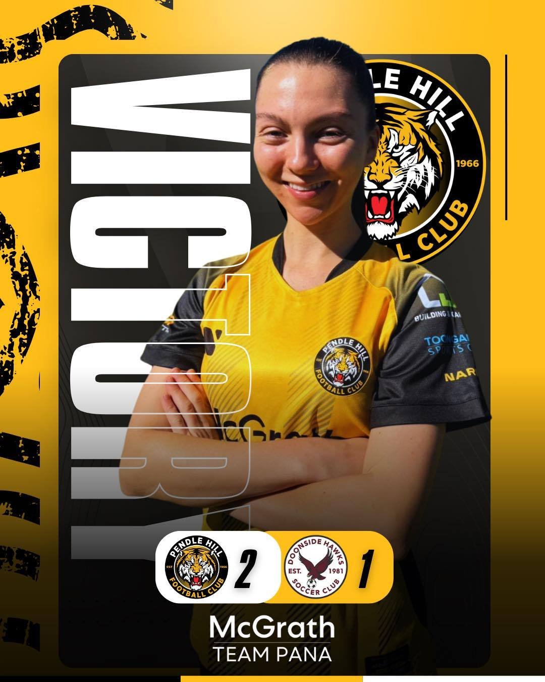 Through to the final!

The girls hold on to a 2-1 win today to take them to the final next week against Holroyd. 

This game will take the winner to the Grand Final. All or nothing. 

See you next week!