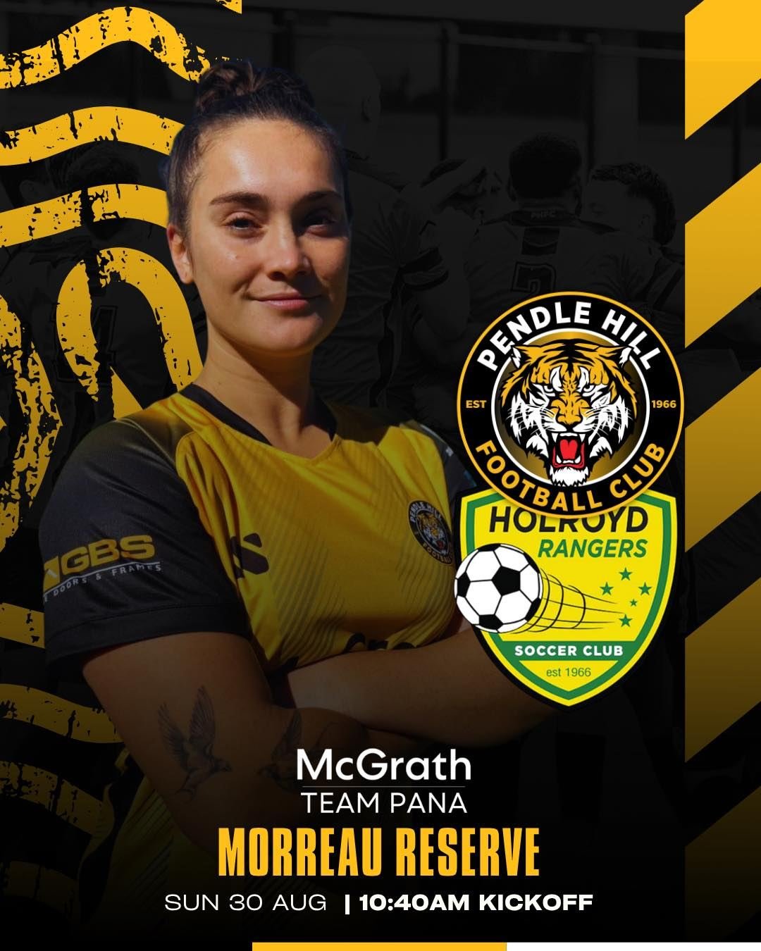 TODAYS THE DAY!

The girls take on Holroyd in their Grand Final qualifier at 10:40am. 

The game will be a big one with the girls coming into the finals on a huge form spike and look to get to take out the Minor Prems in this one. 

Get down there an