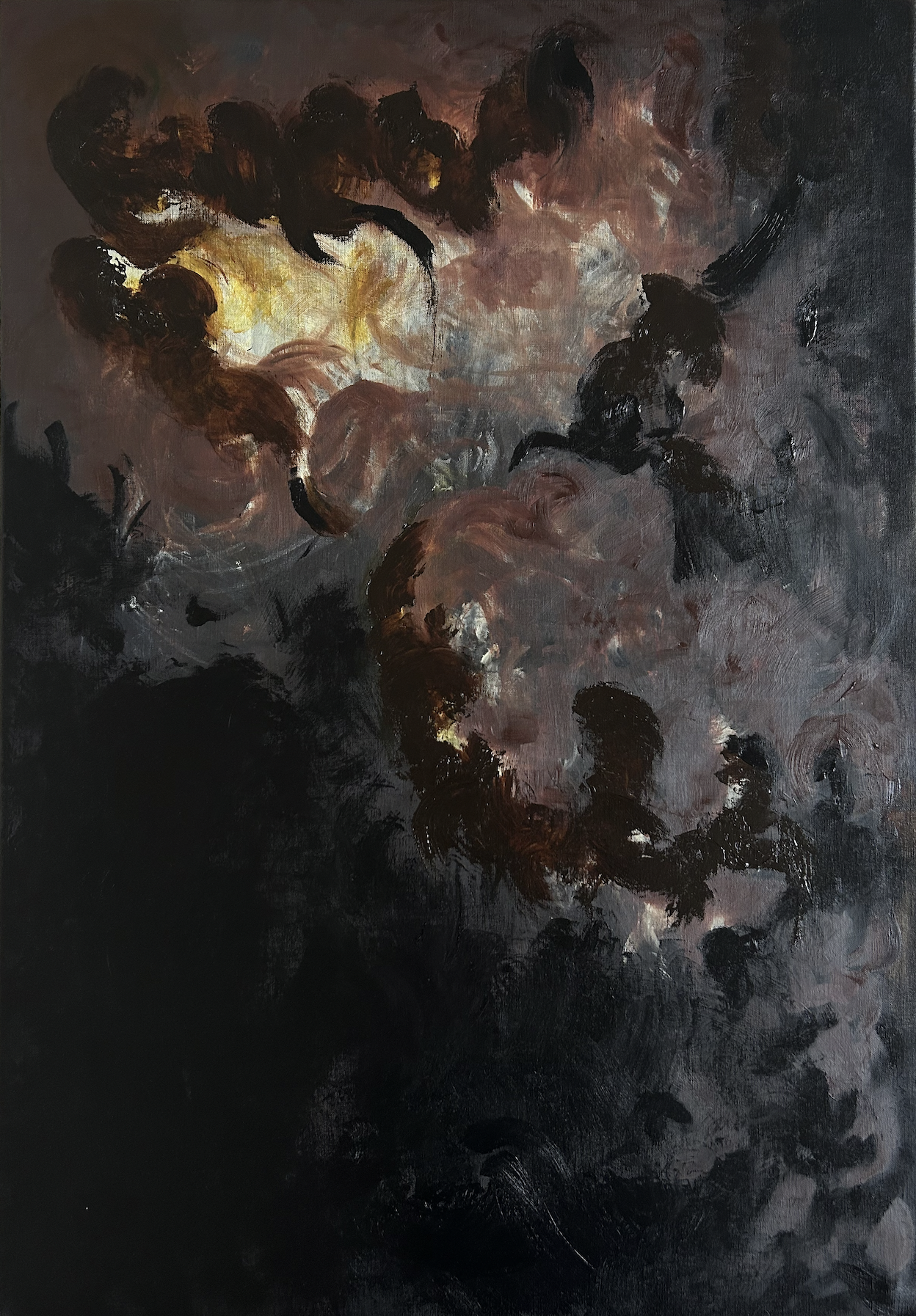 Pressure Systems I (2026) Oil on Linen