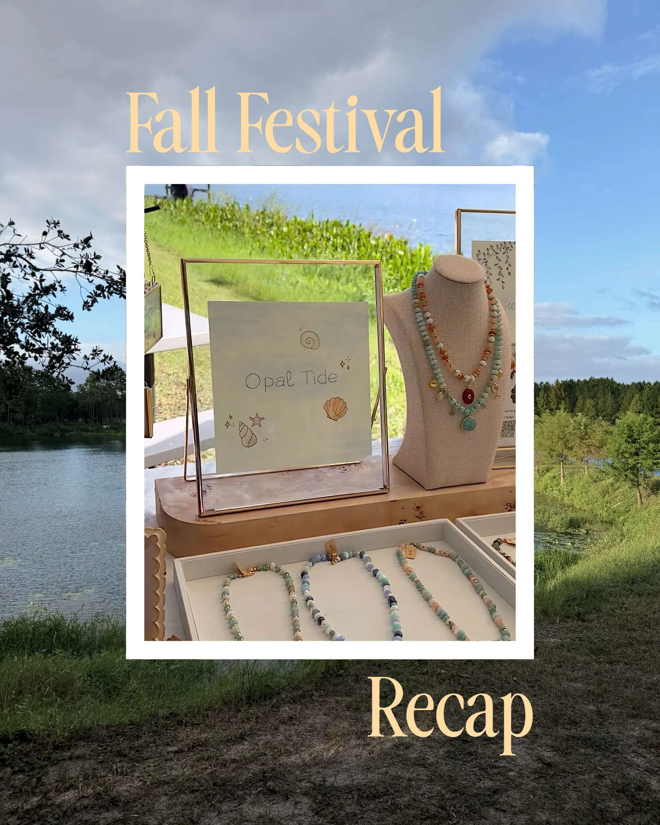 A little fall festival recap! 🍂🧡

Thank you so much to everyone who stopped by this weekend! With every event, I learn something new, and one of my favorite parts is getting to meet so many wonderful people and fellow vendors. All of your kind word