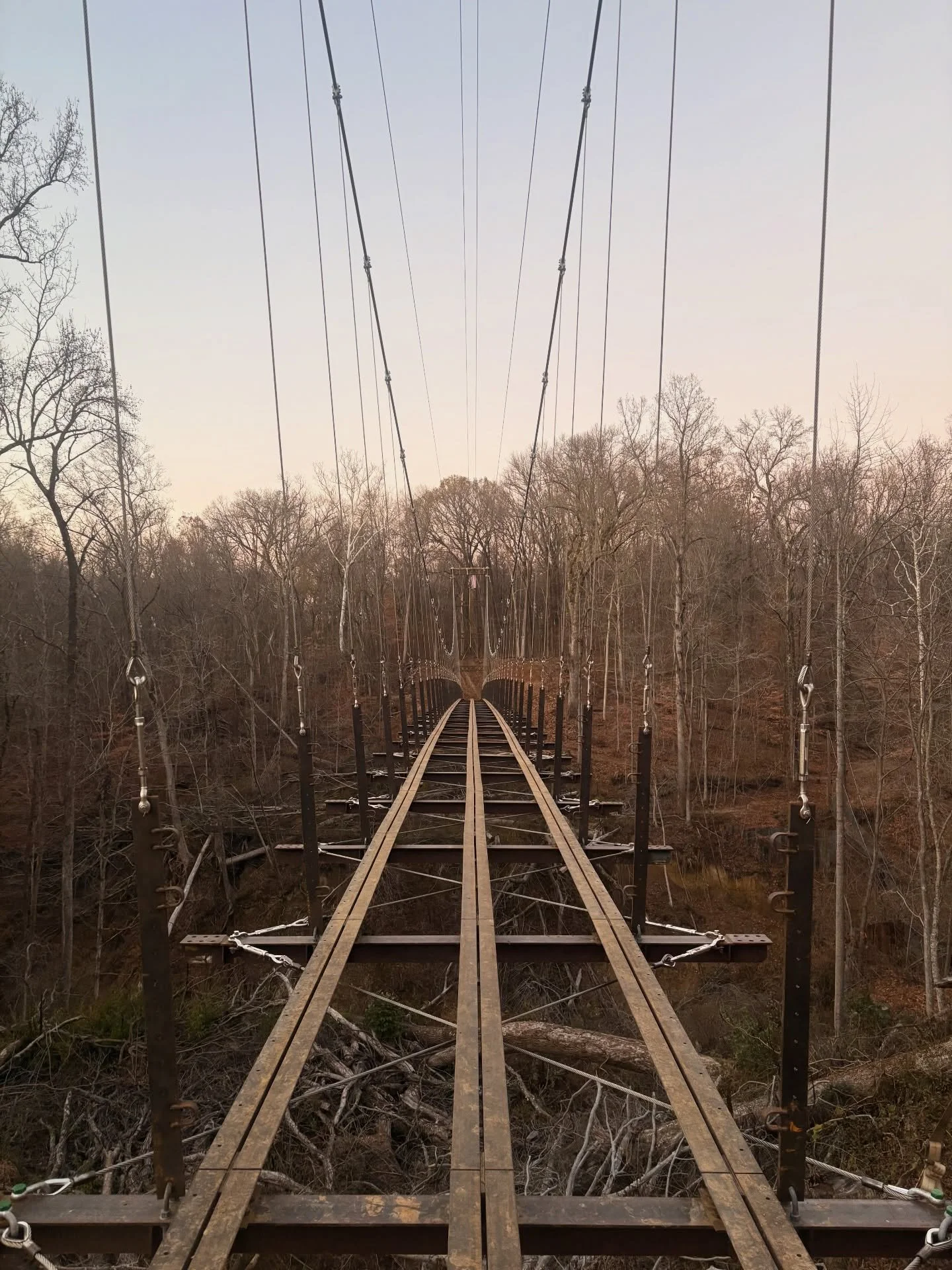 Things are shaping up!
#fortpillowstatepark #traillynx #suspensionbridge #bridge