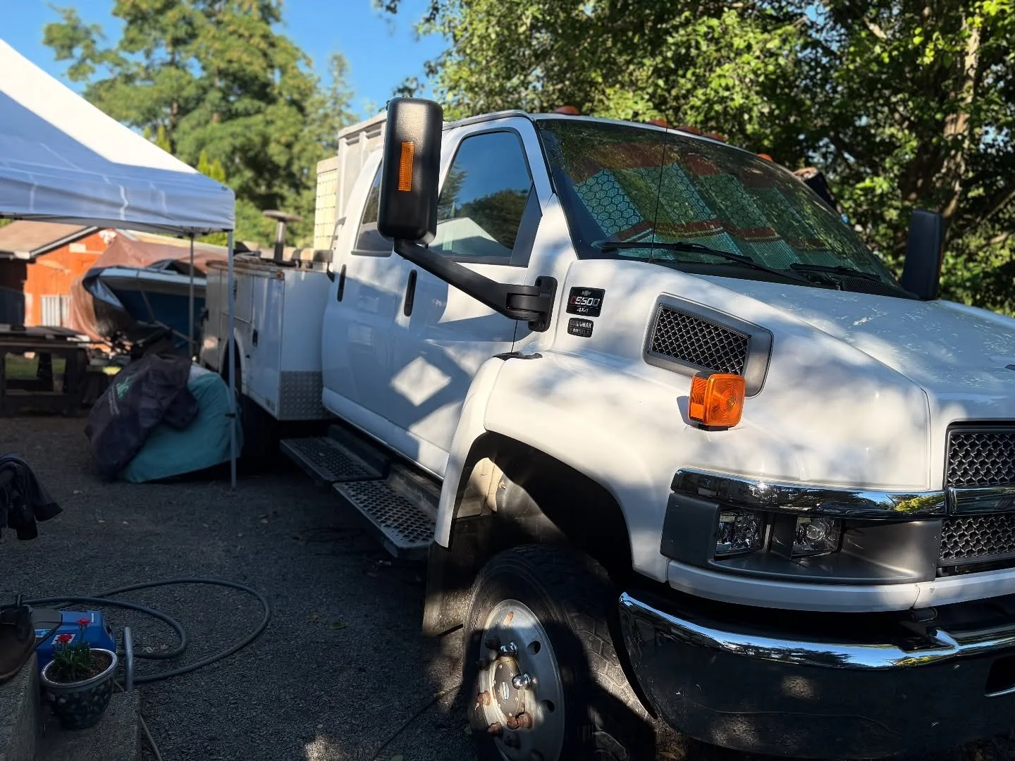 Work truck getting loaded up for an exciting project. Stay tuned!
#bridgebuilders #statepark #ironwork #climbing #pnw #travel