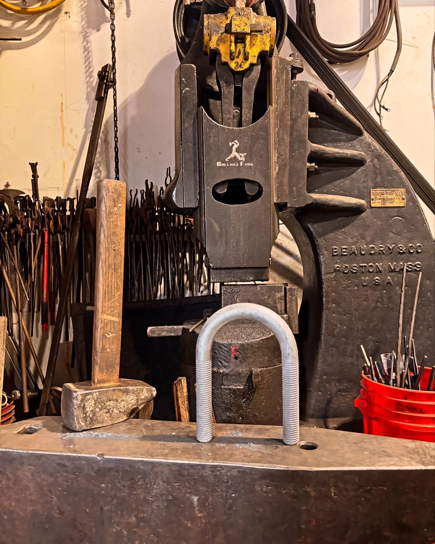 We&rsquo;ve got some exciting stuff in the works! #blacksmith #ballardforge #traillynxpnw #ironwork #bridge #collab #themissinglink #viral