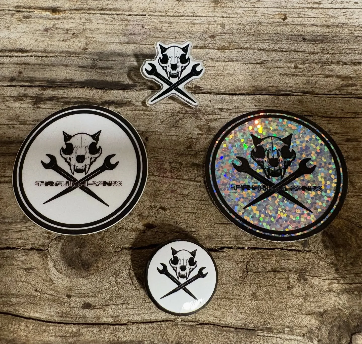 We got swag! Stickers pins, and buttons galore
#bridge #builders #trail #lynx