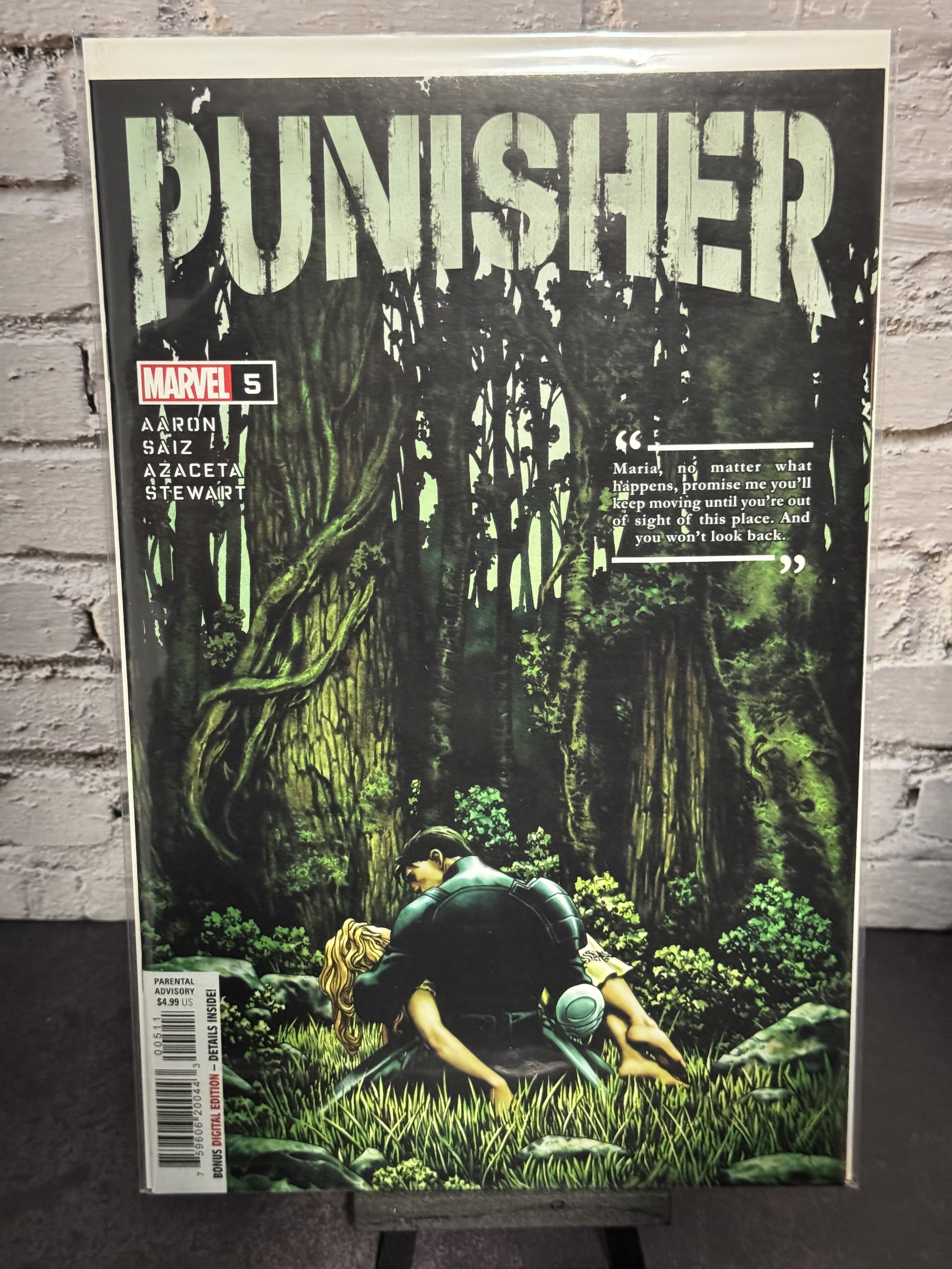 The Punisher #5 (2022) - Marvel Comics - Parental Advisory Variant Cover