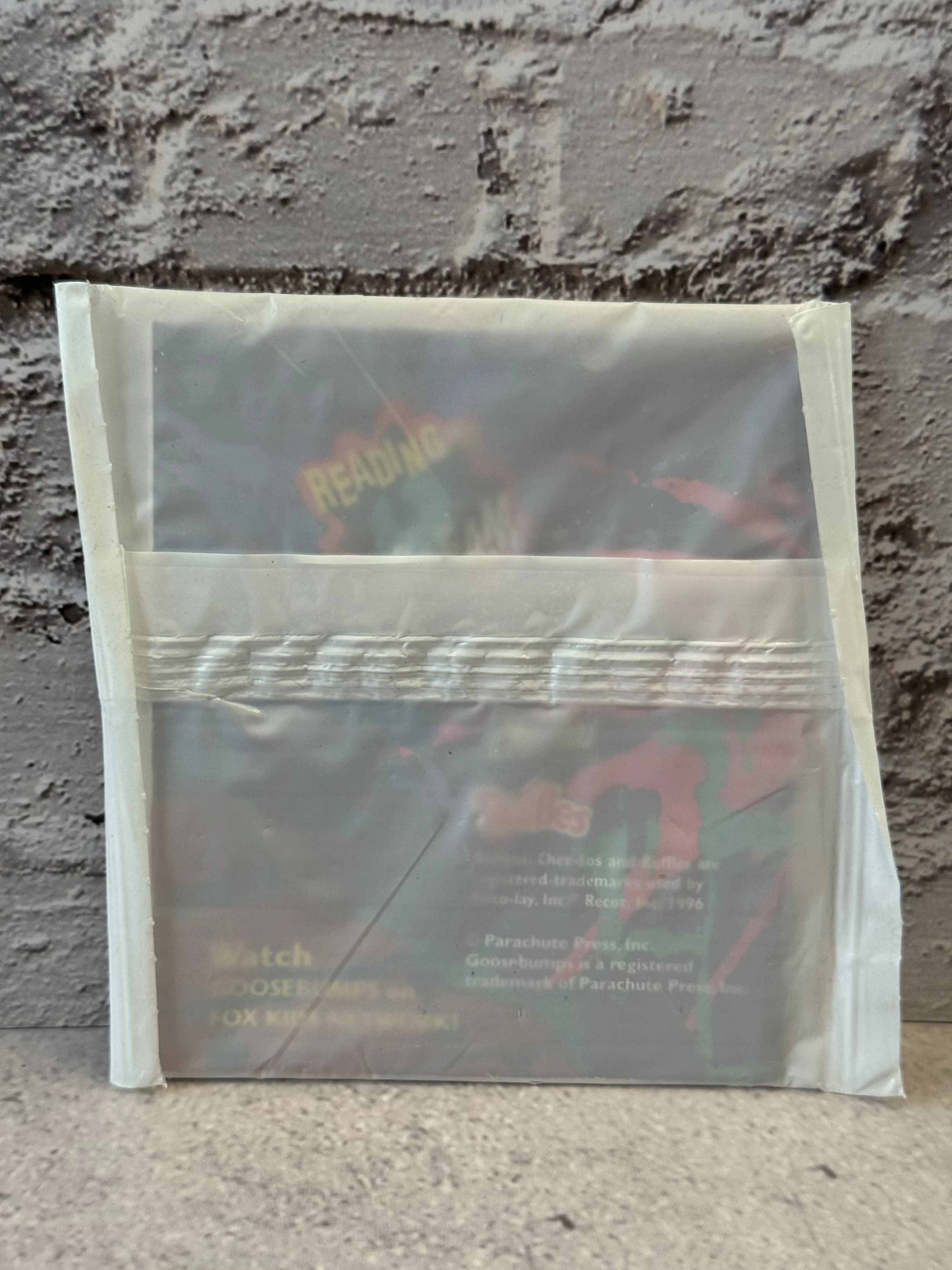 Goosebumps Don't Make Me Laugh Mini Book R.L. Stine Frito Lay SEALED