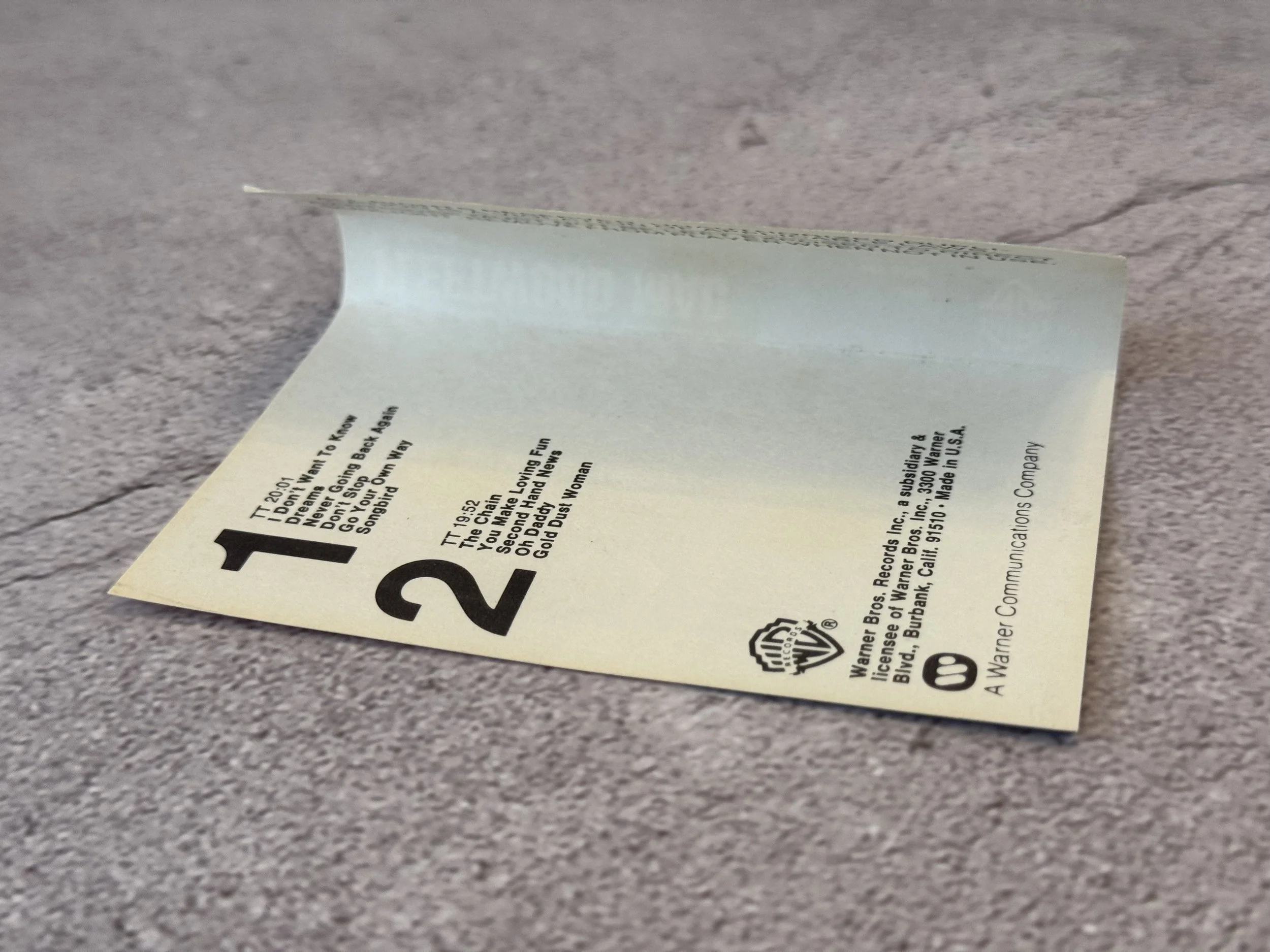 Fleetwood Mac - Rumours Rock Album tested great condition