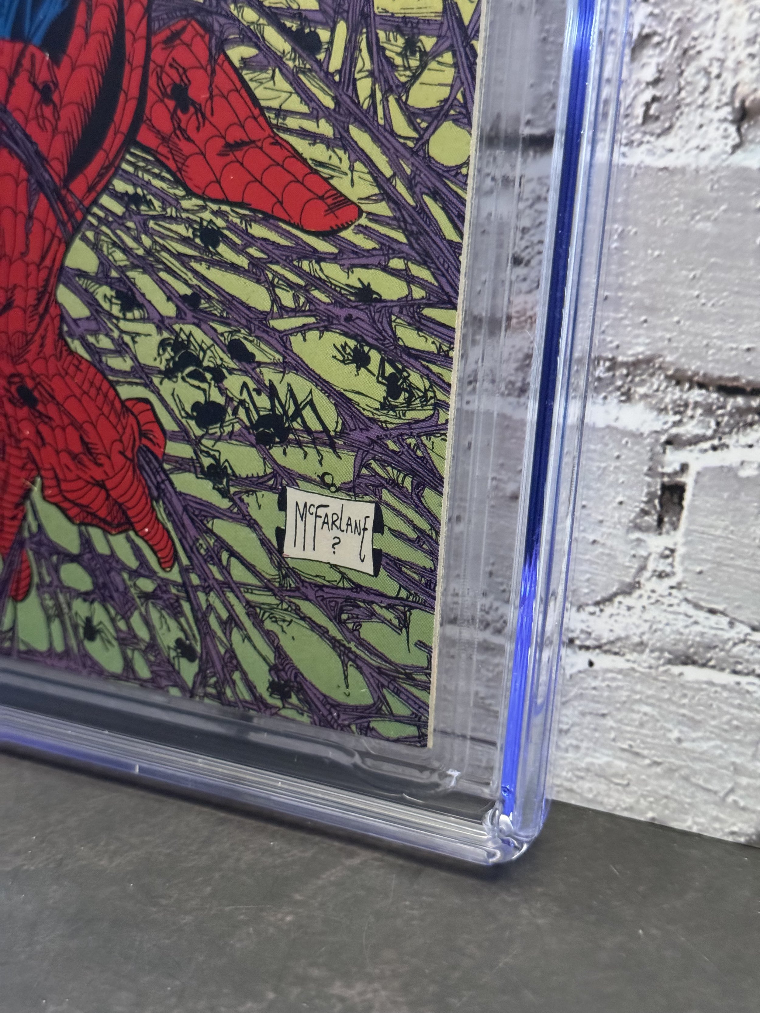 Spider-Man #1 CGC 9.6 (1990) Direct Edition Todd McFarlane Torment Marvel Slab