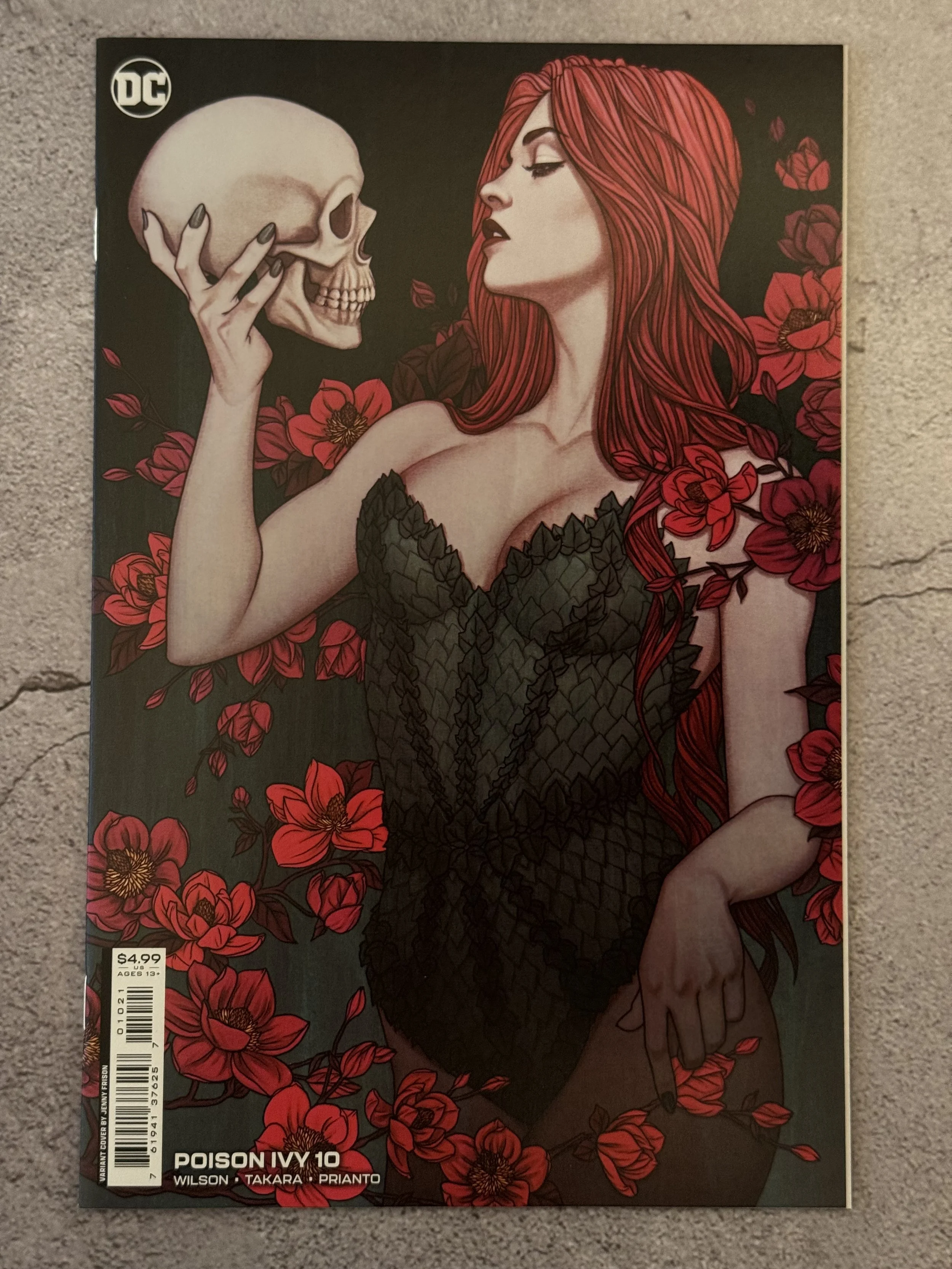Poison Ivy #10 Cover B 2022 Jenny Frison Card Stock Variant - DC Comics