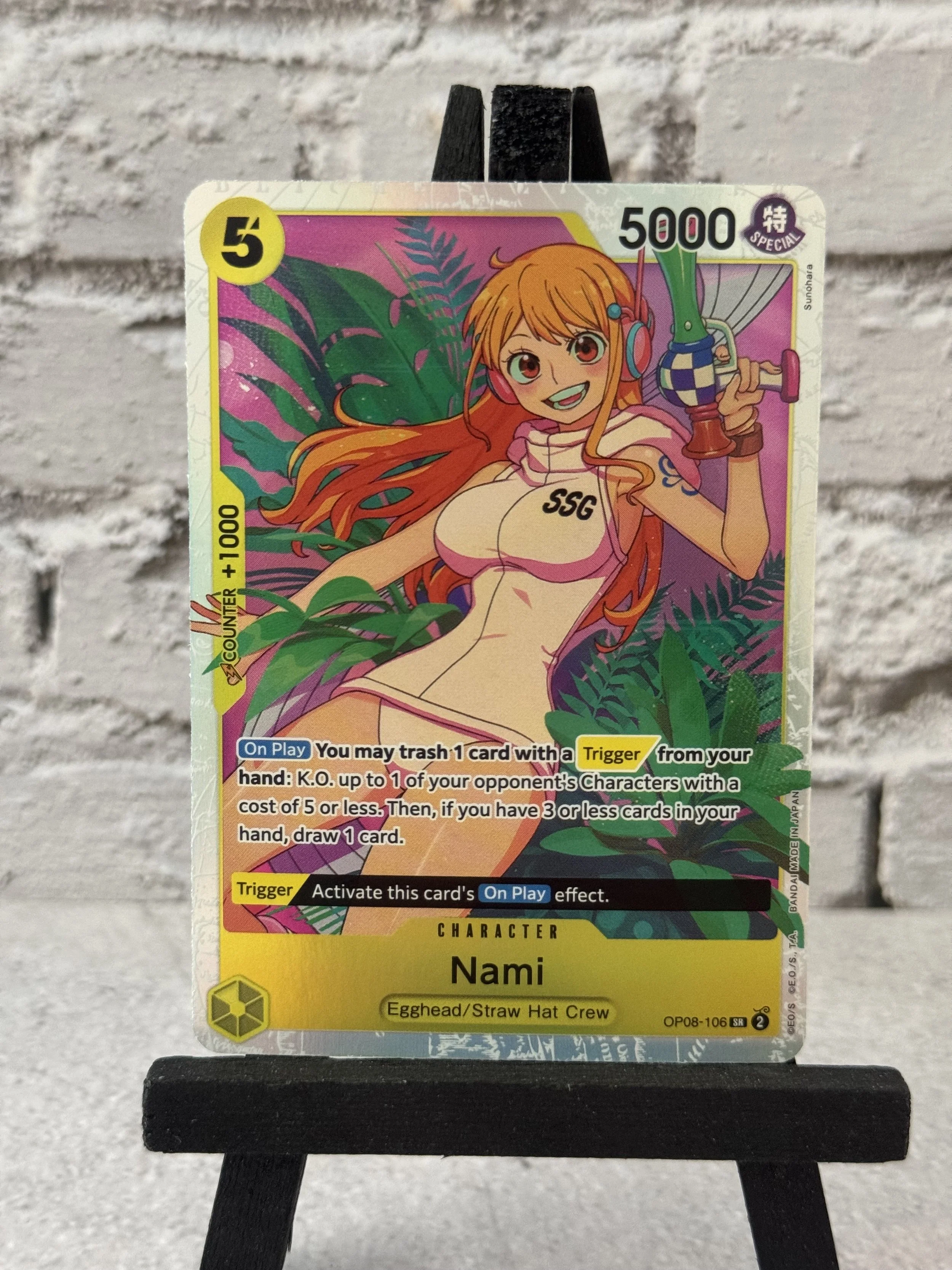 One Piece - Nami - Two Legends Foil OP08-106 Super Rare