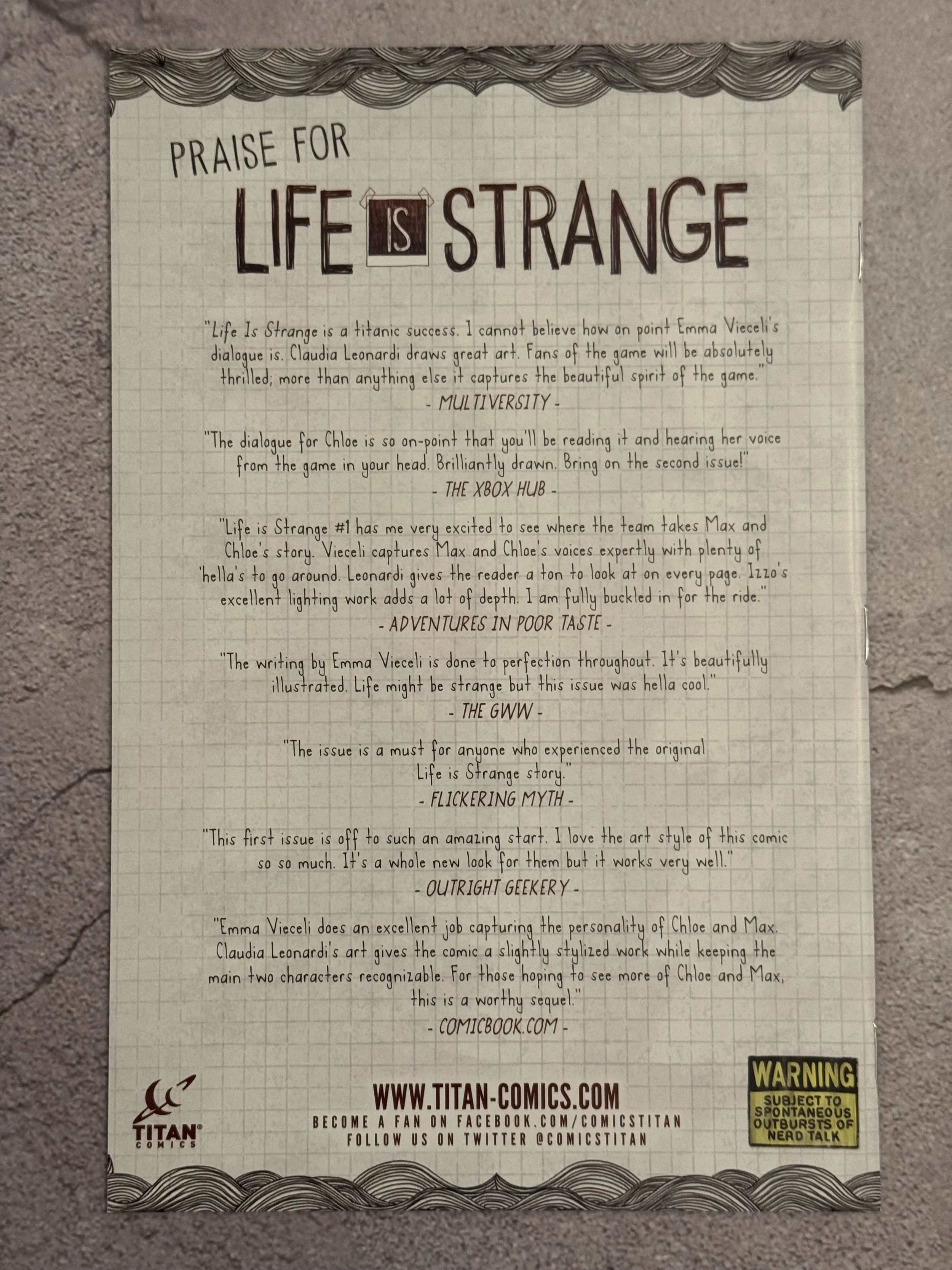 Life is Strange #4 Split Max & Chloe Butterfly cover (Titan Comics, 2021)
