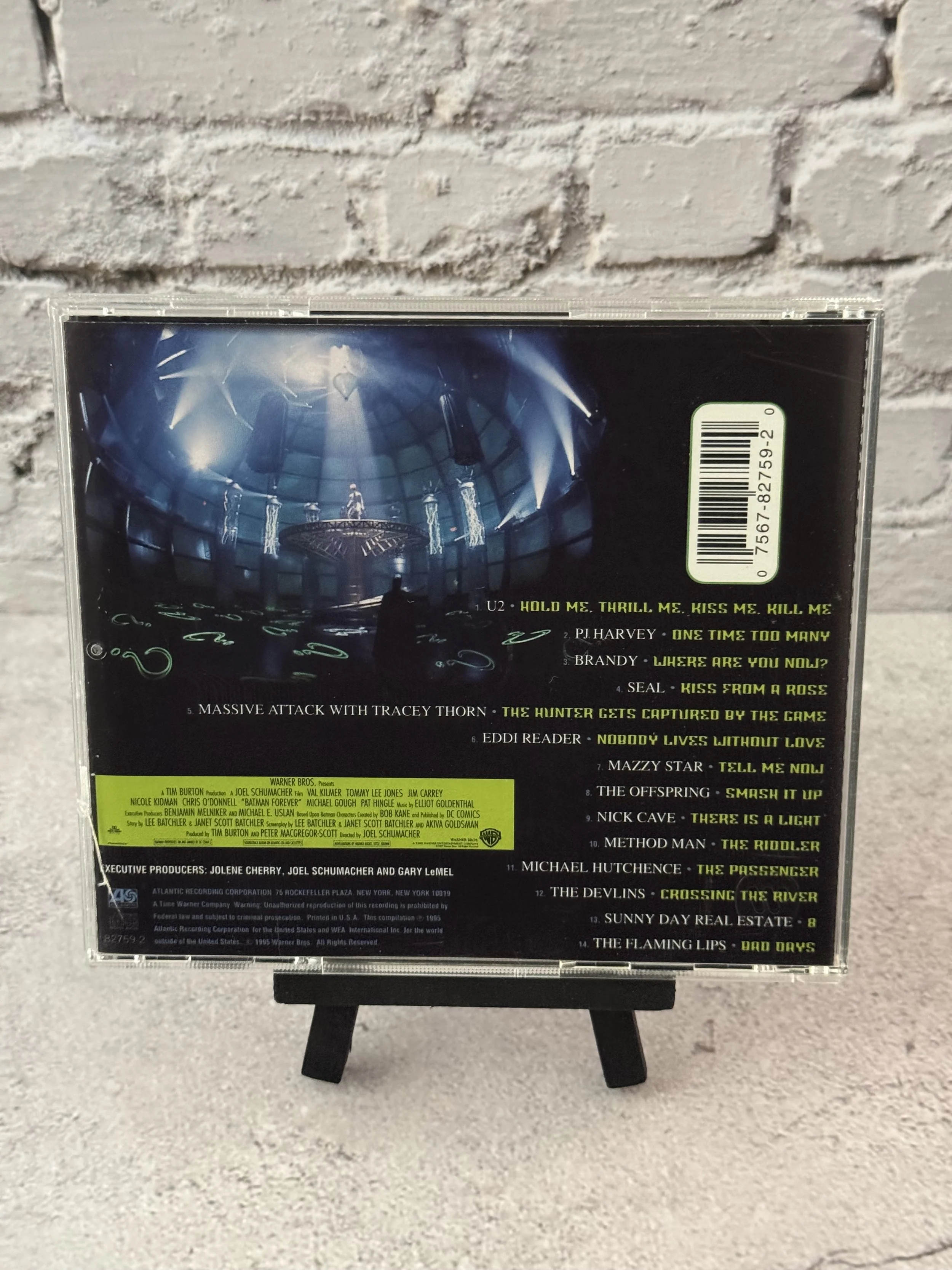 Batman Forever Movie Soundtrack riddler robin poison ivy two face 1990s music