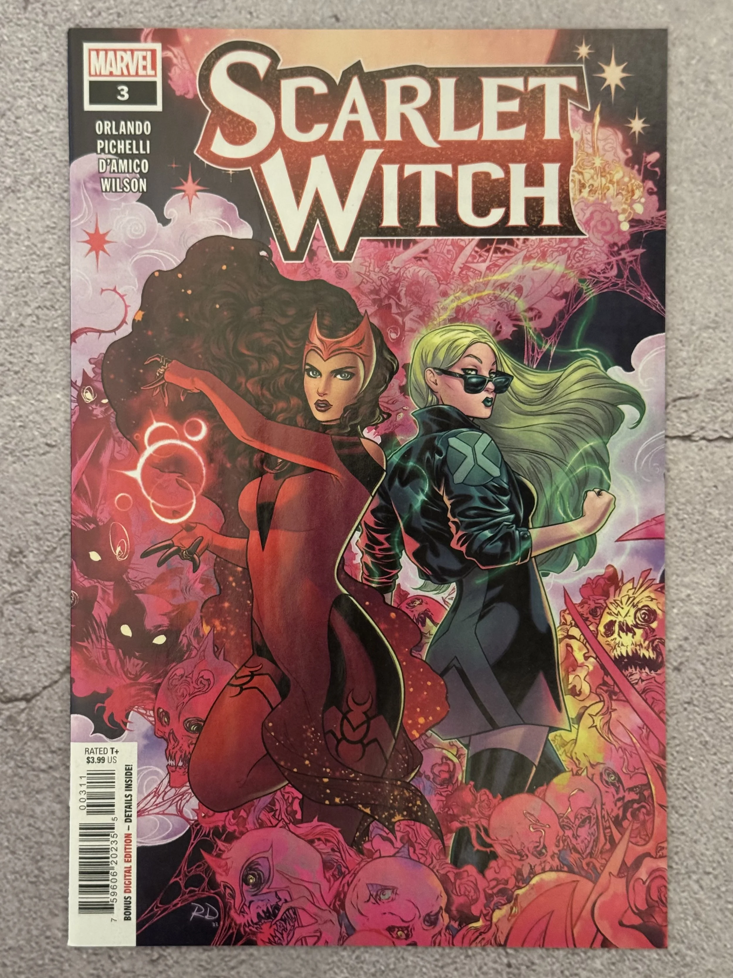 Scarlet Witch #4 Marvel Comics 2023 Cover A Dauterman