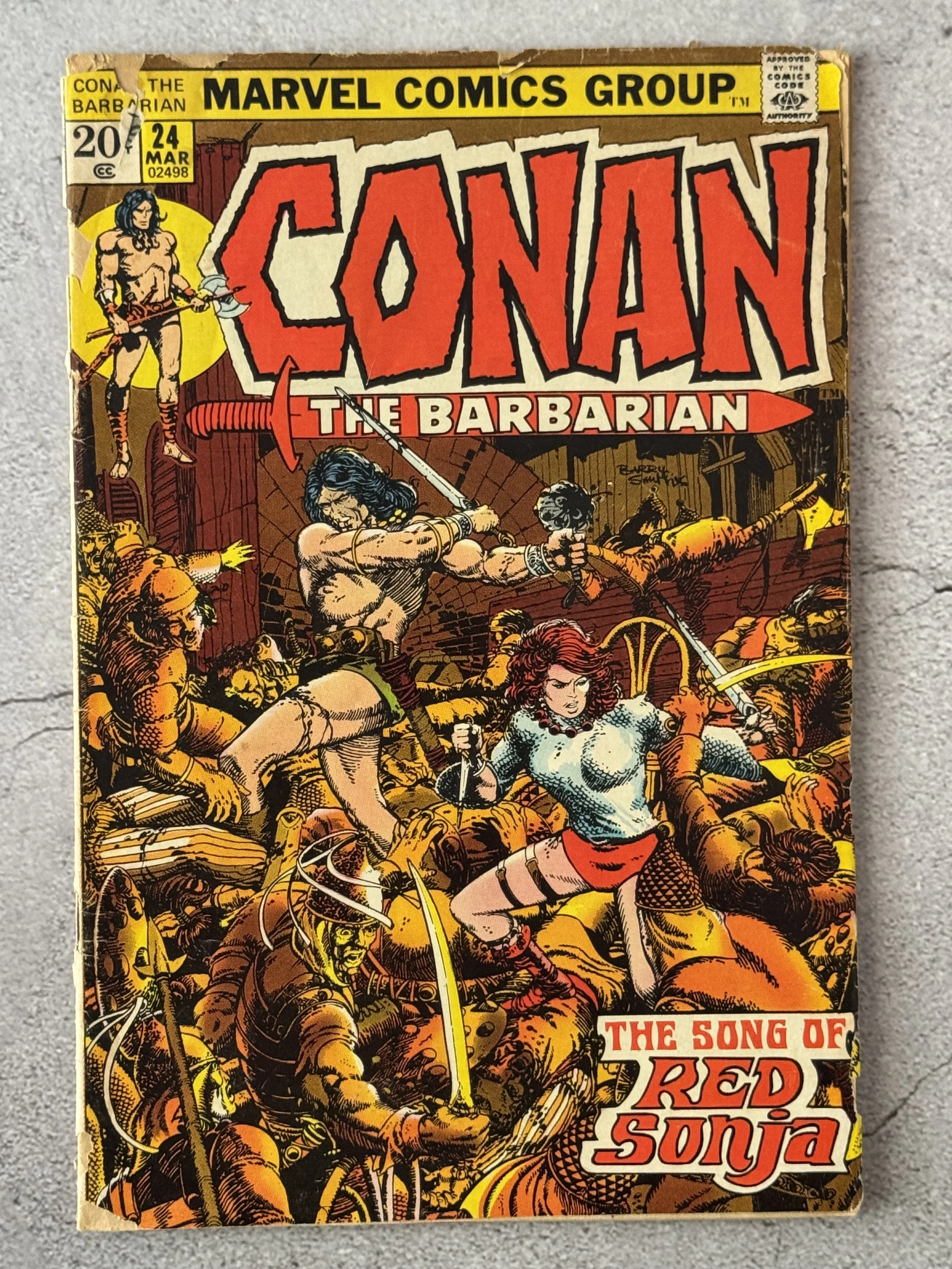 Conan the Barbarian #24 - The Song of Red Sonya