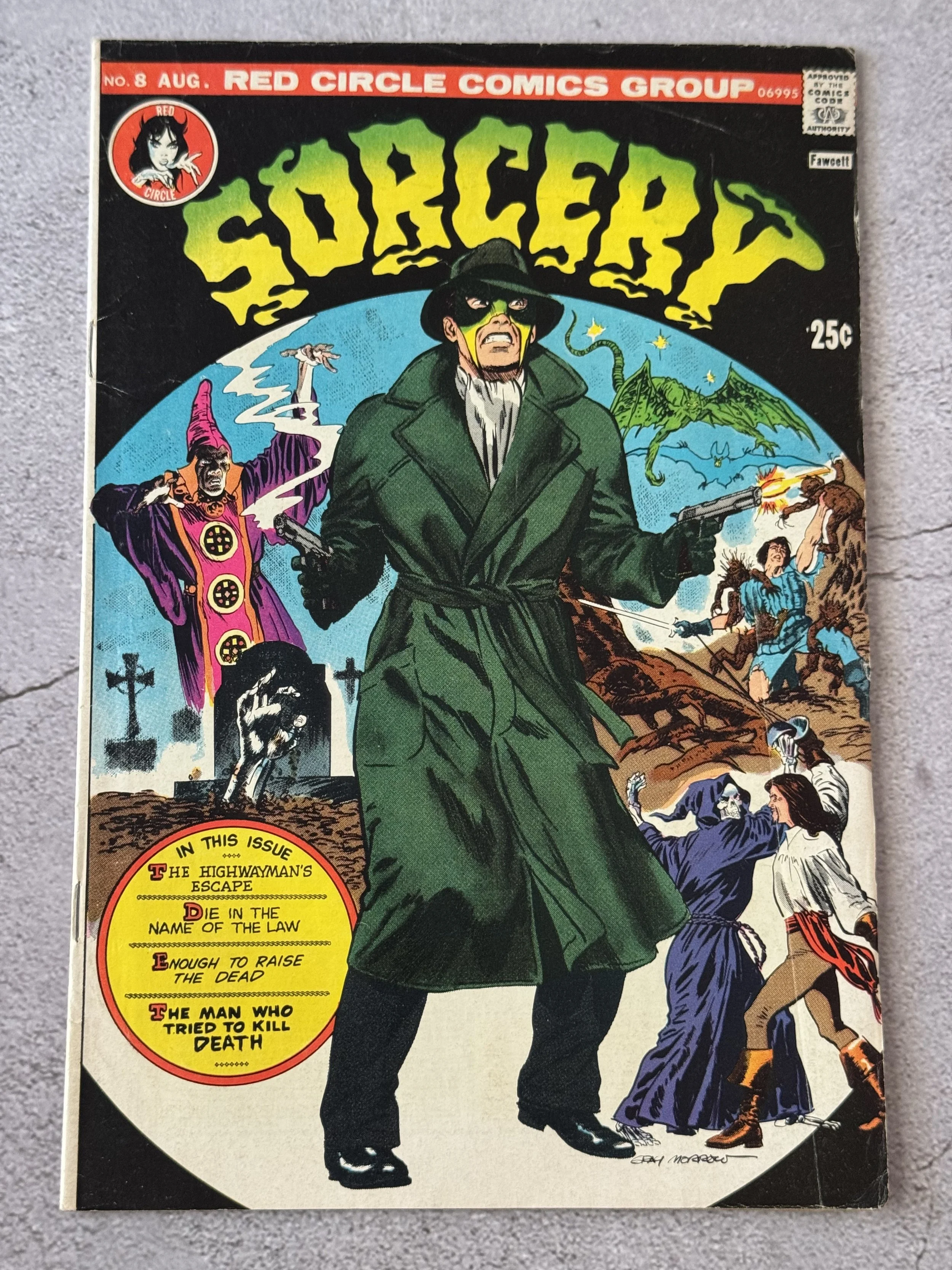 Red Circle Sorcery #8 (ARCHIE COMICS Publications, Inc. August 1974)