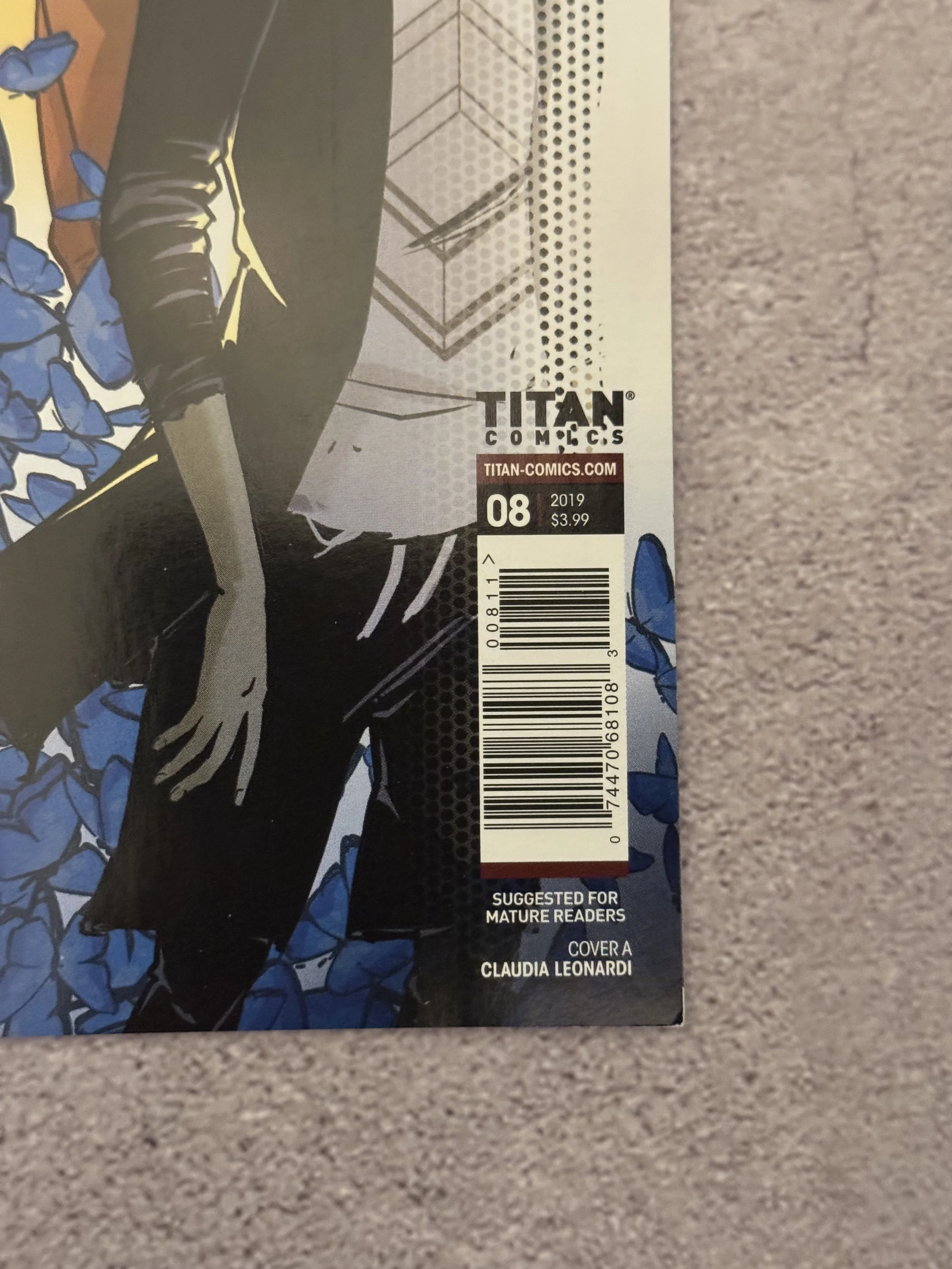 Life is Strange #8 Butterfly Trio cover (Titan Comics, 2021)