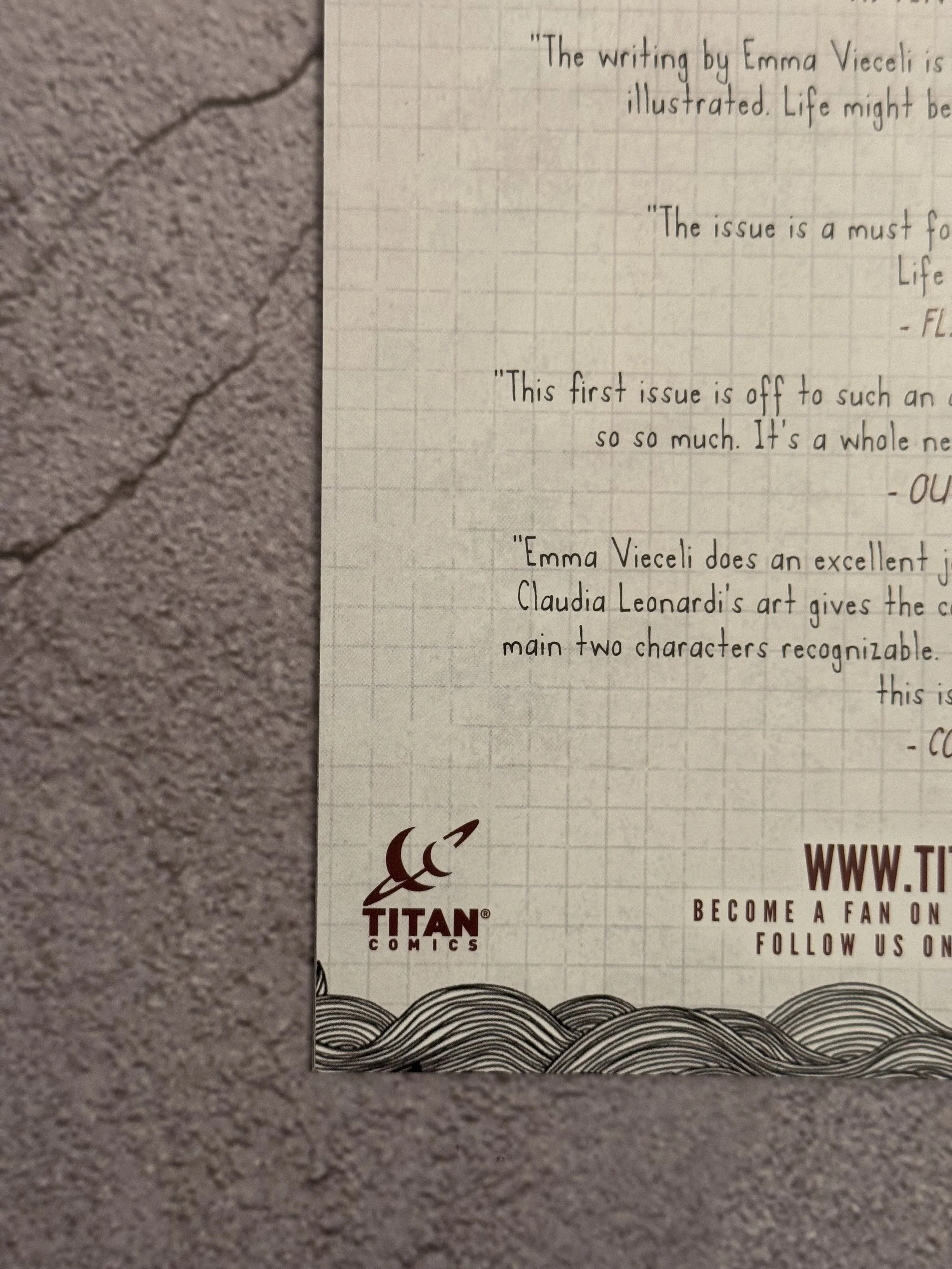 Life is Strange #3 Photo Collage cover (Titan Comics, 2021)